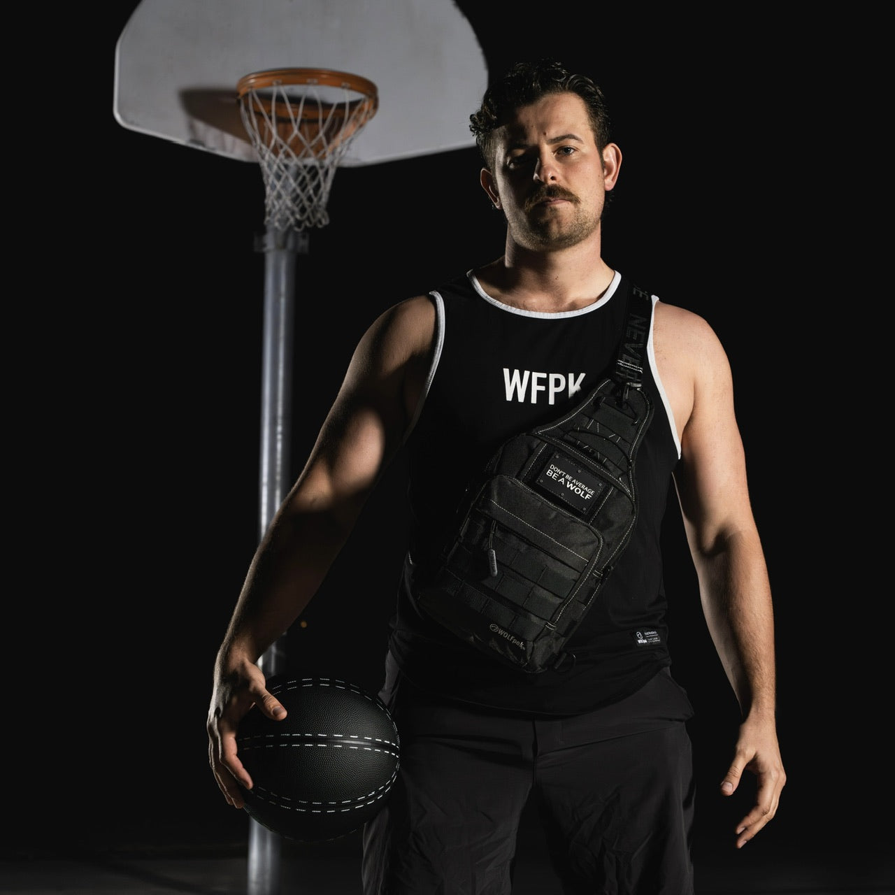 9L Tactical Sling Bag Black Phantom