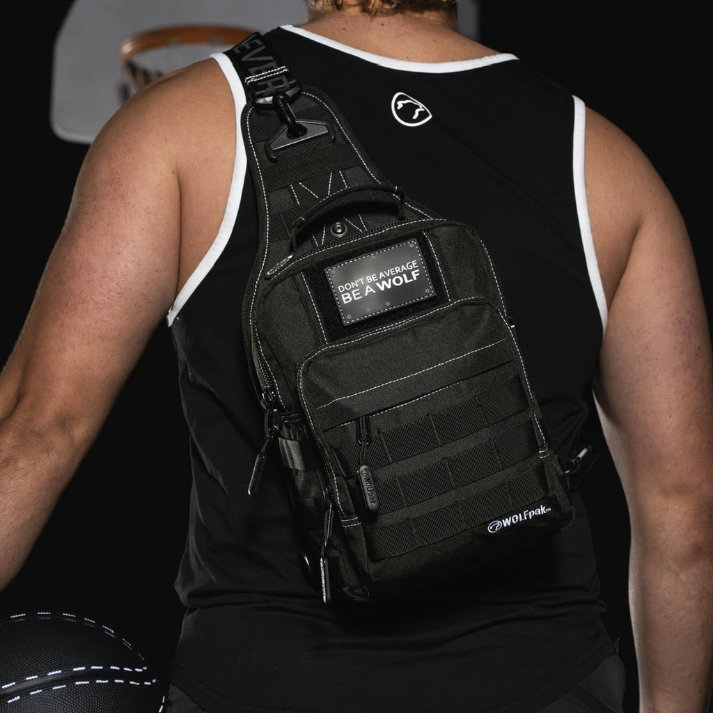 9L Tactical Sling Bag Black Phantom