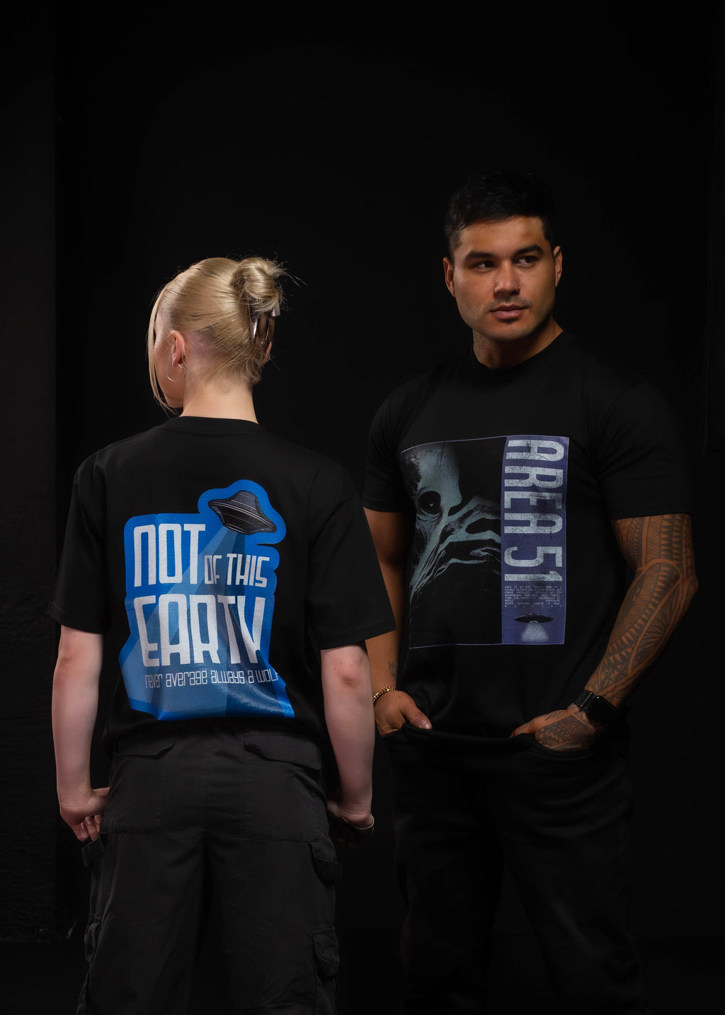 Area 51 They Exist Graphic T-Shirt