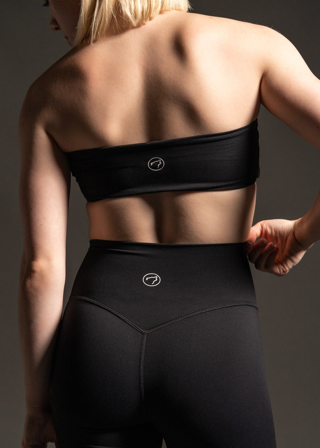 Alpha Black Bandeau (SALE)