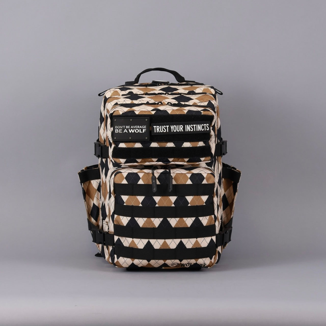 35L Backpack Argyle Print