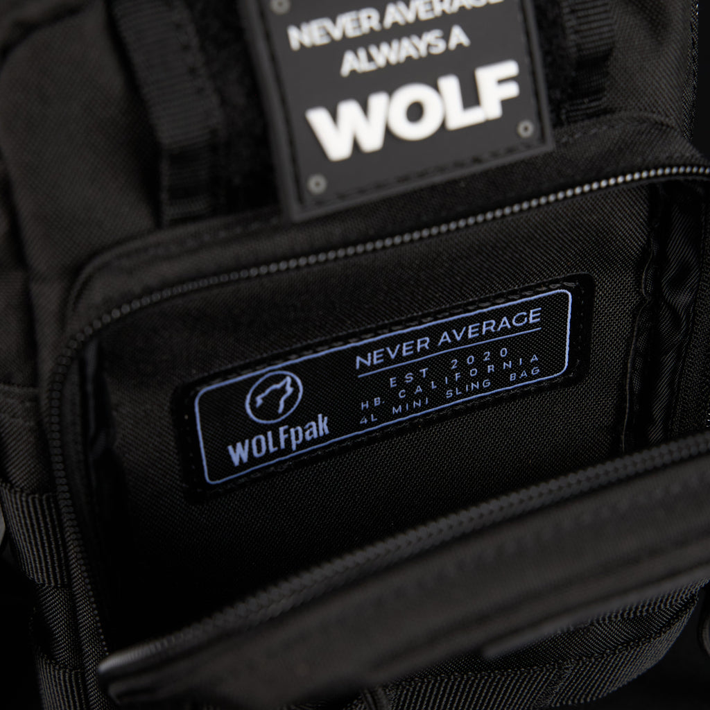 4L Mini Tactical Sling Bag Alpha Black