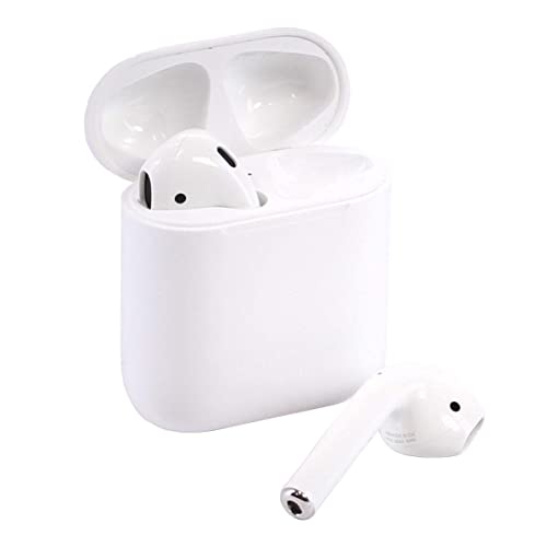 Apple - AirPods with Charging Case (2nd generation) - White - MV7N2AM/A