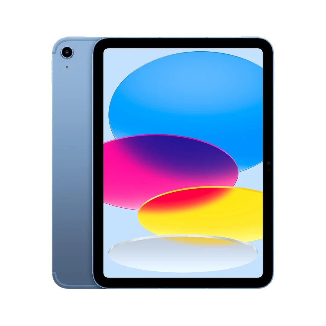 Apple iPad (10th Generation, 2022) – 10.9" Wi-Fi + Cellular – 256GB – Blue – MQ6U3LL/A