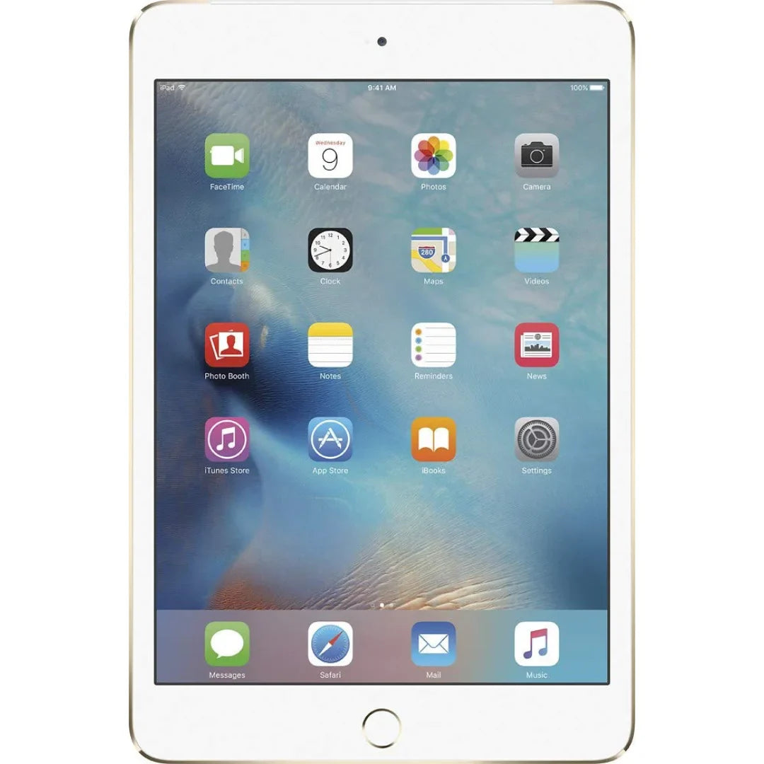 Apple iPad Mini (4th Generation, 2015) – 7.9" Wi-Fi – 64GB – Gold – MK9J2LL/A