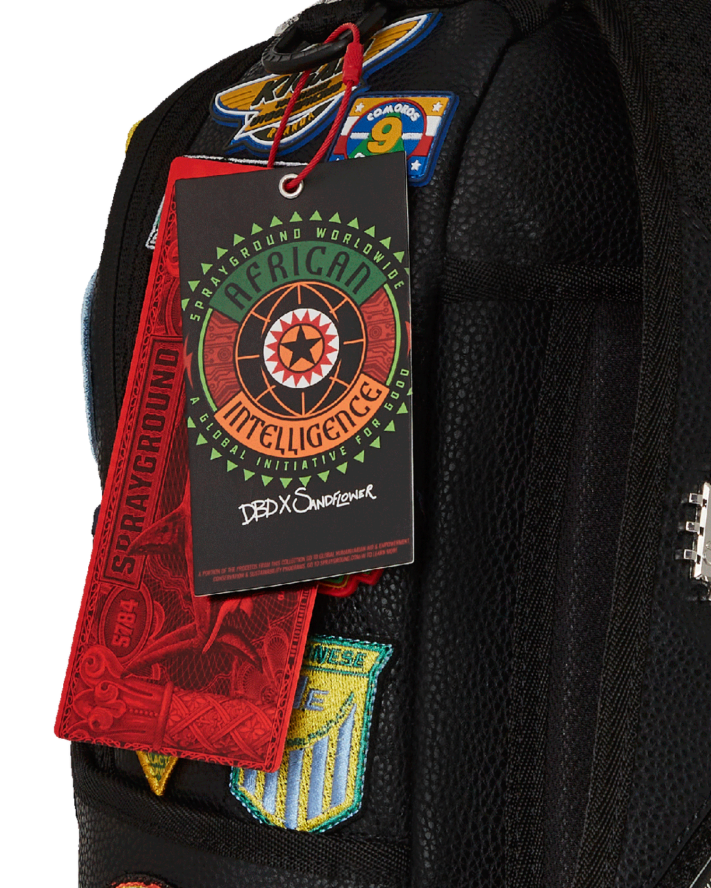 A.I. THE 54 (PATCHES OF AFRICA) CARGO BACKPACK