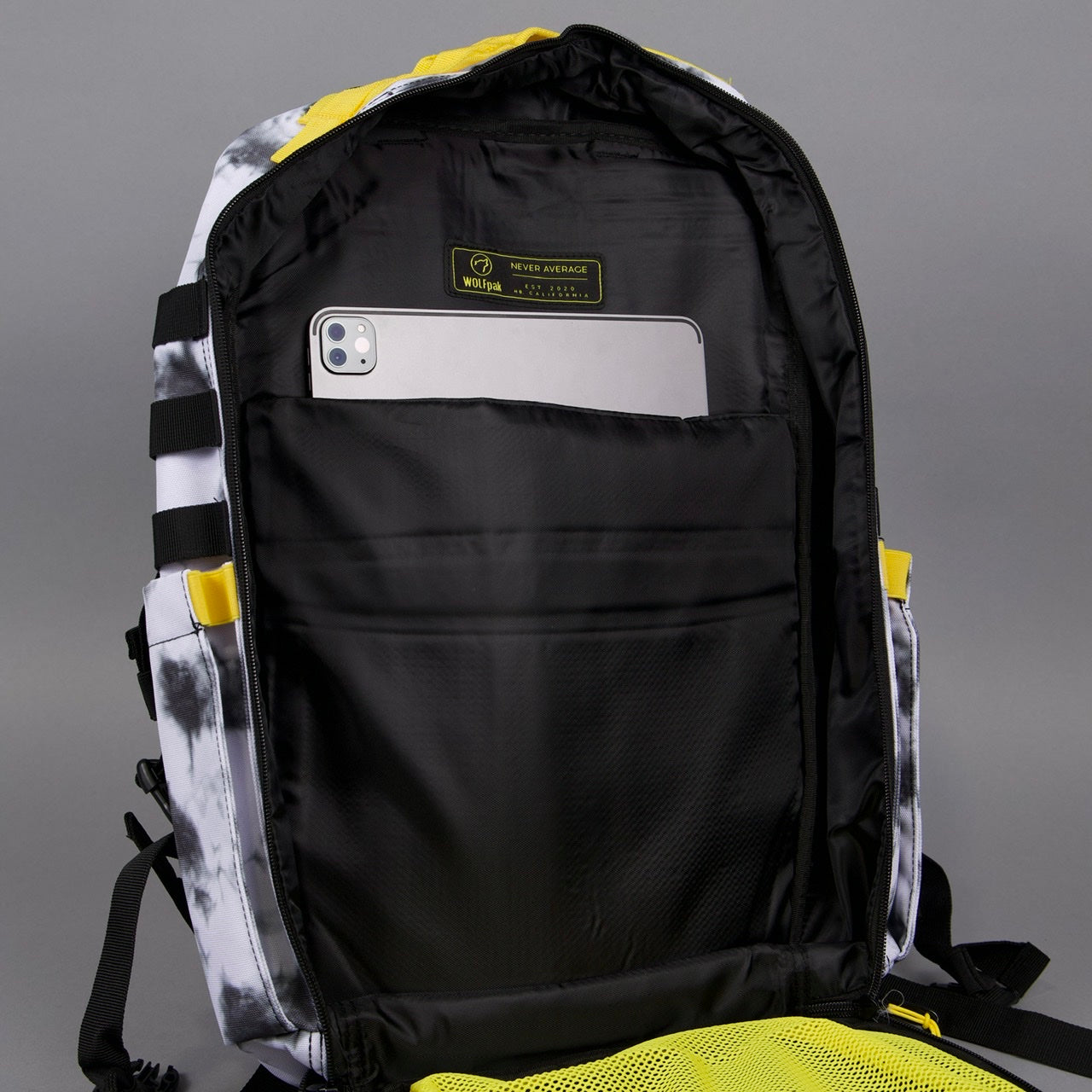 45L Backpack Timber Wolf Yellow Jacket