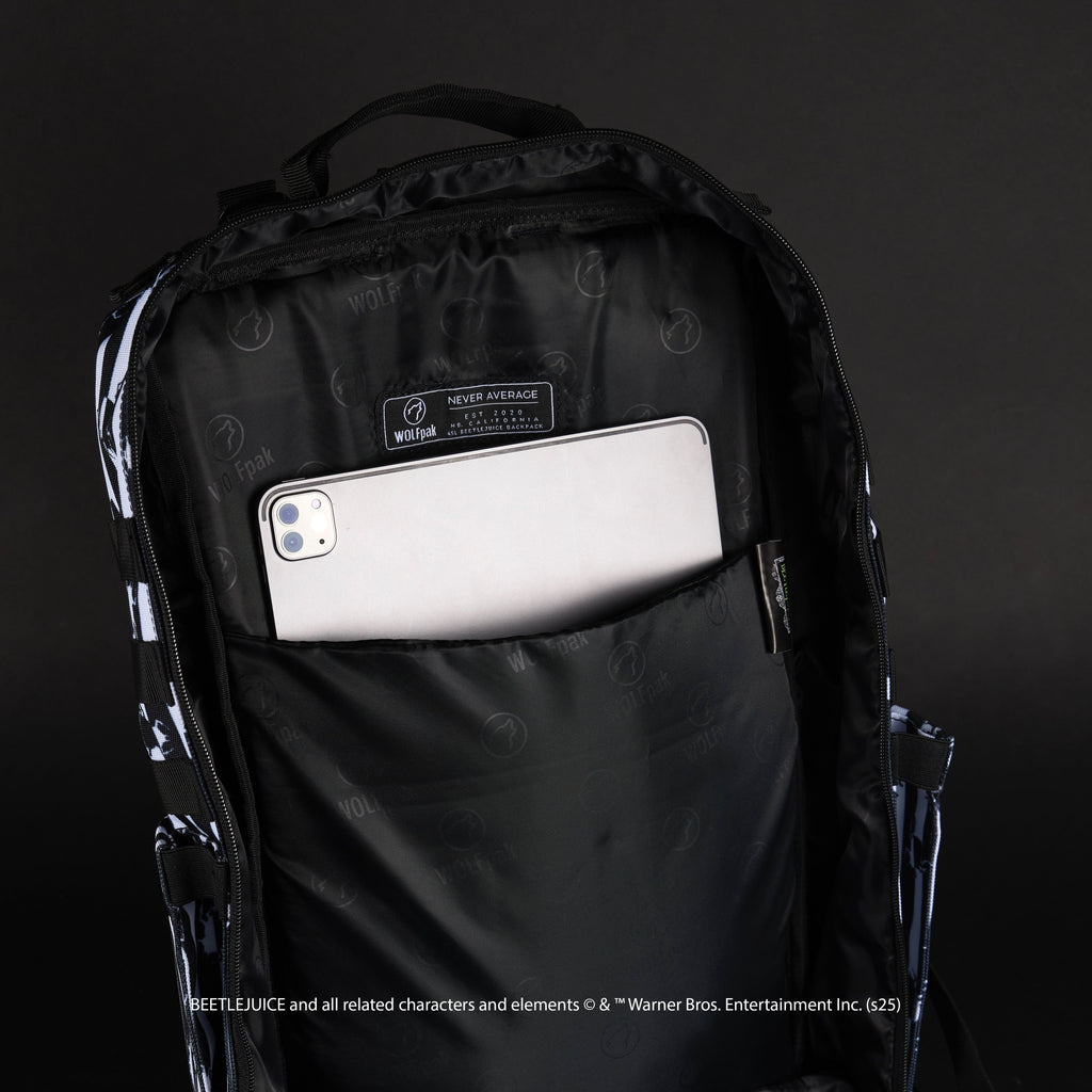 45L Backpack Beetlejuice