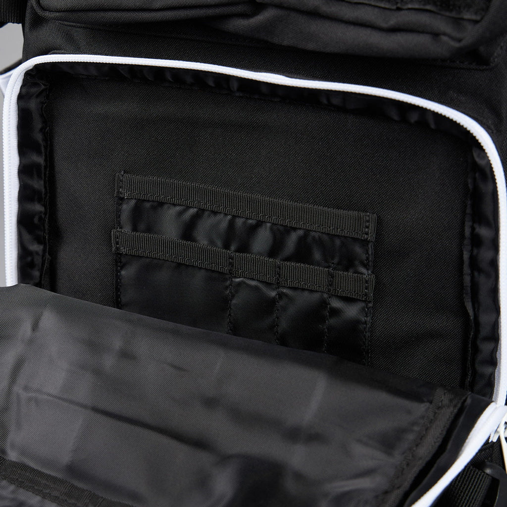 35L Backpack Alpha Black White Accents