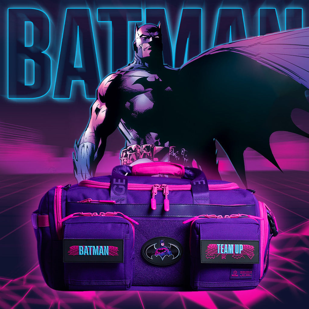 30L Perfect Duffle Bag Neon Batman
