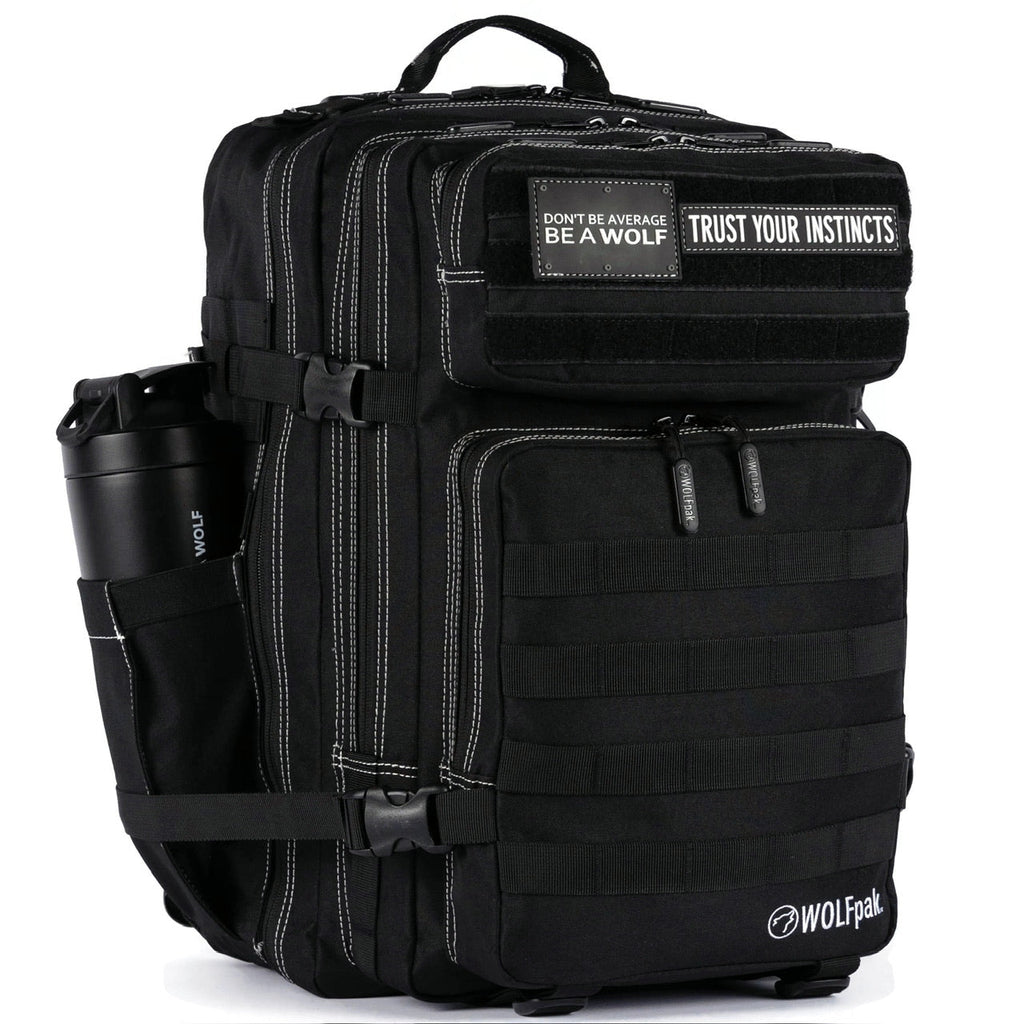 45L Backpack Black Phantom