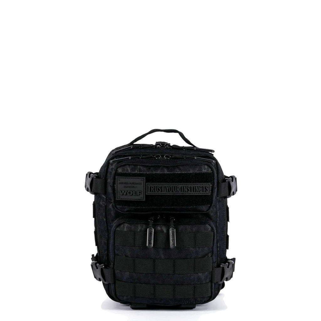 9L Backpack Mini Black Leopard