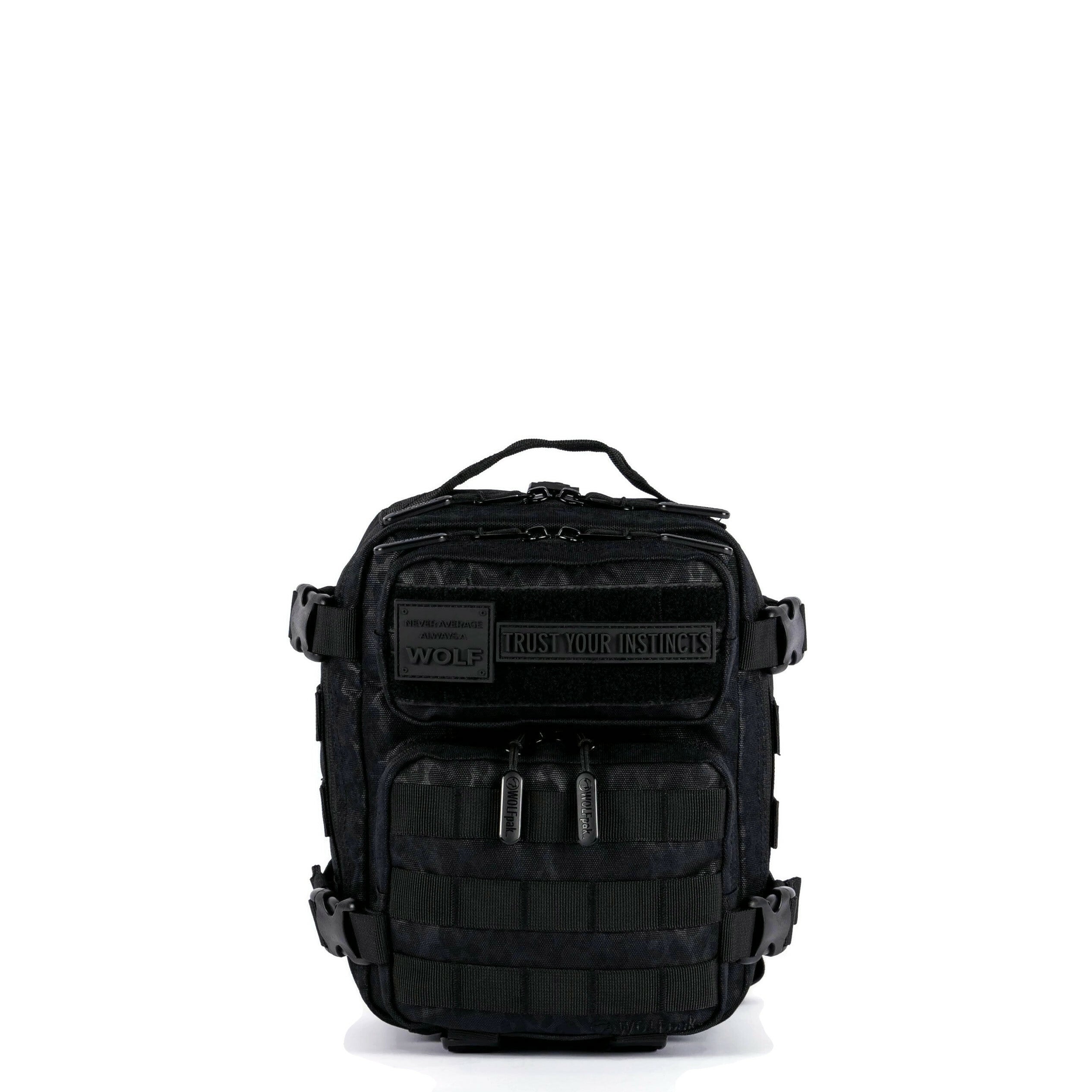 9L Backpack Mini Black Leopard