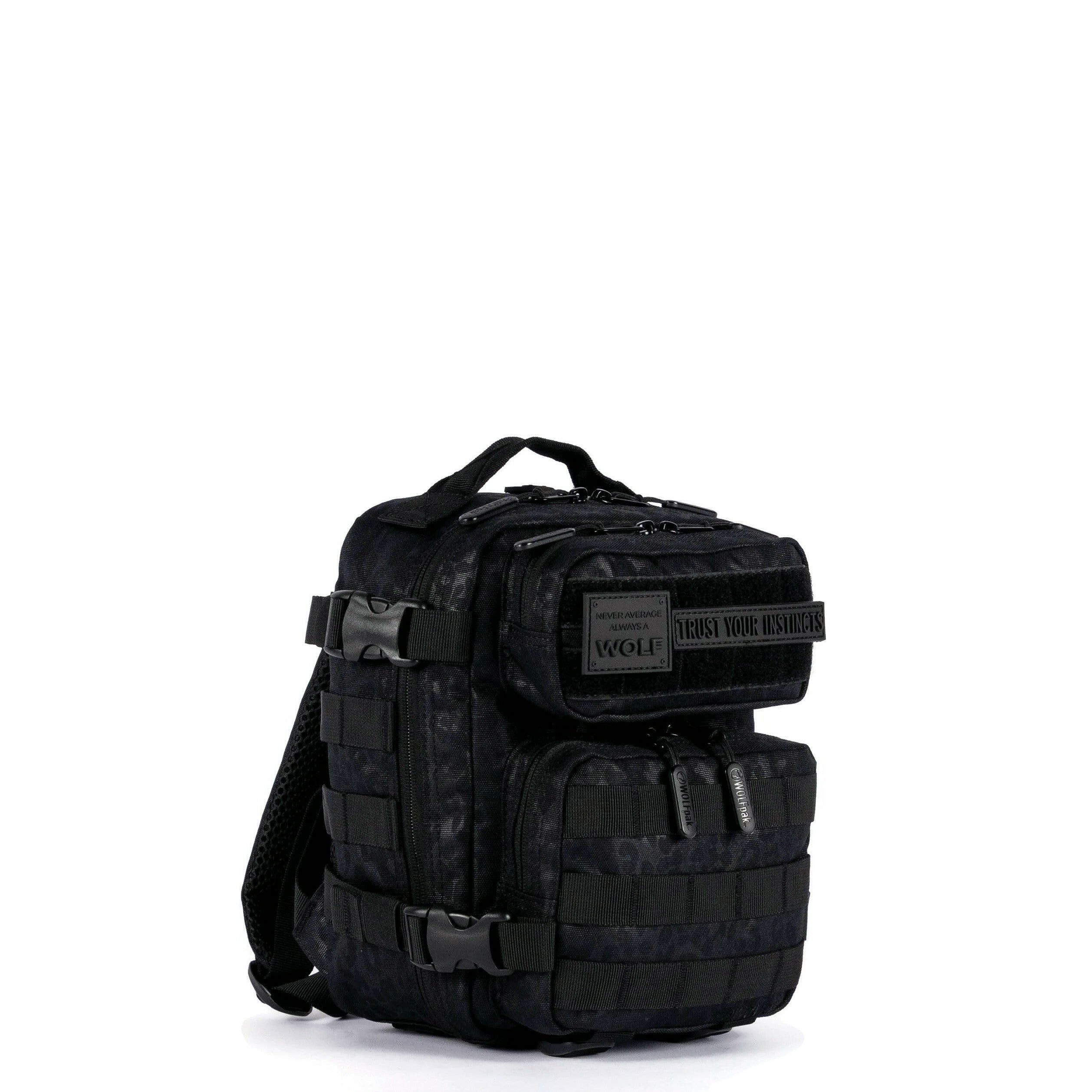 9L Backpack Mini Black Leopard