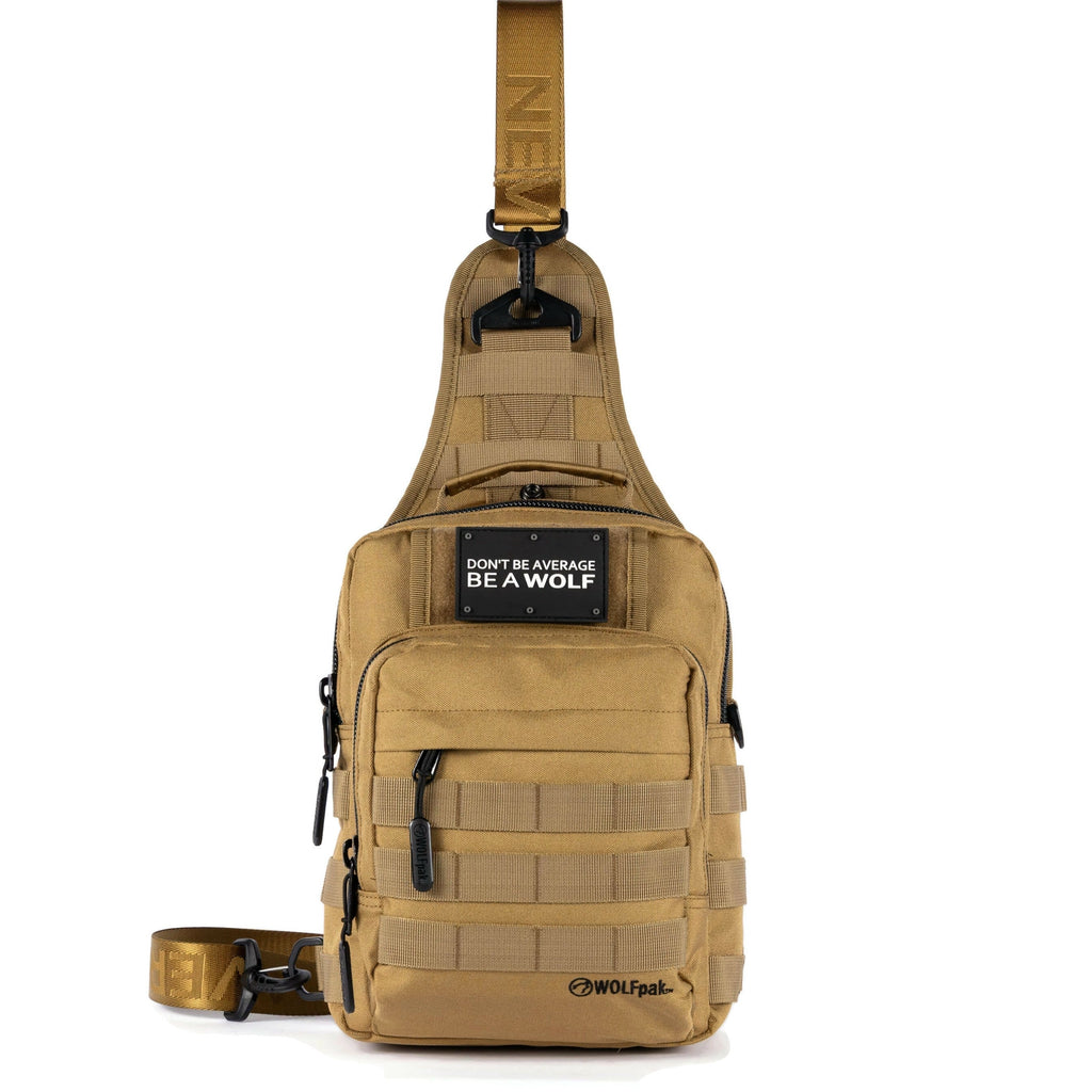 9L Tactical Sling Bag Khaki