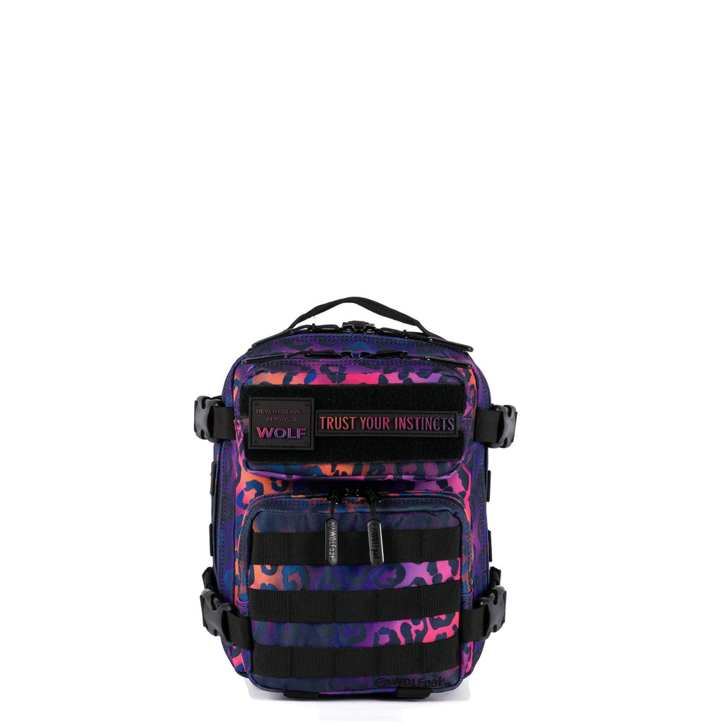 9L Backpack Mini Neon Leopard