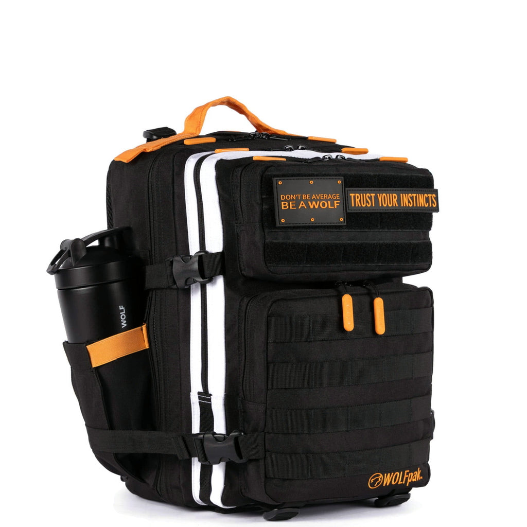 25L Backpack Orange Turbo