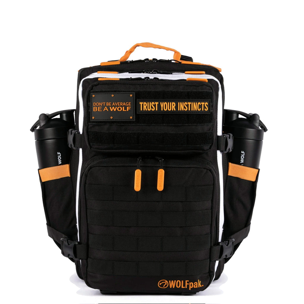 35L Meal Prep Management Backpack Orange Turbo