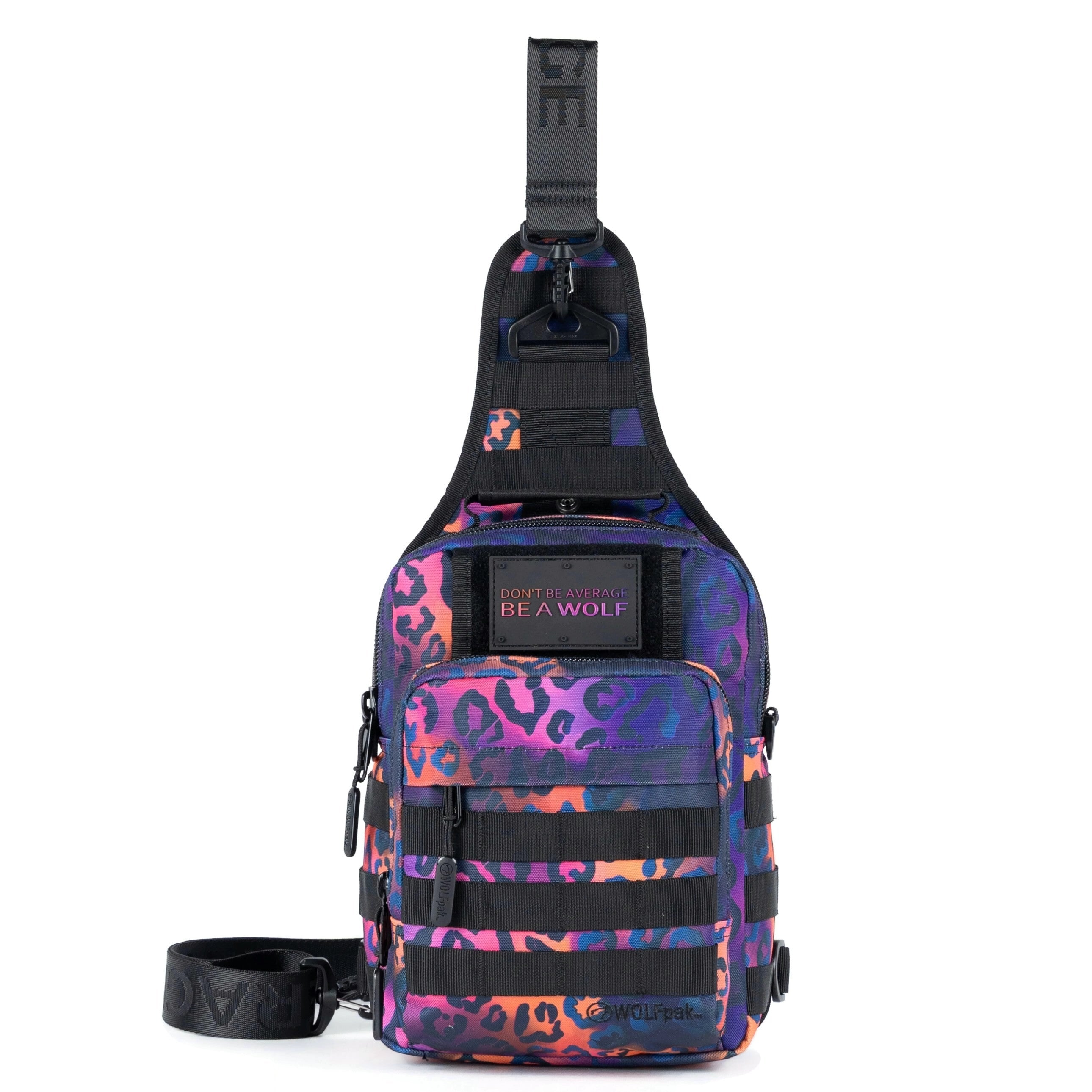 9L Tactical Sling Bag Neon Leopard