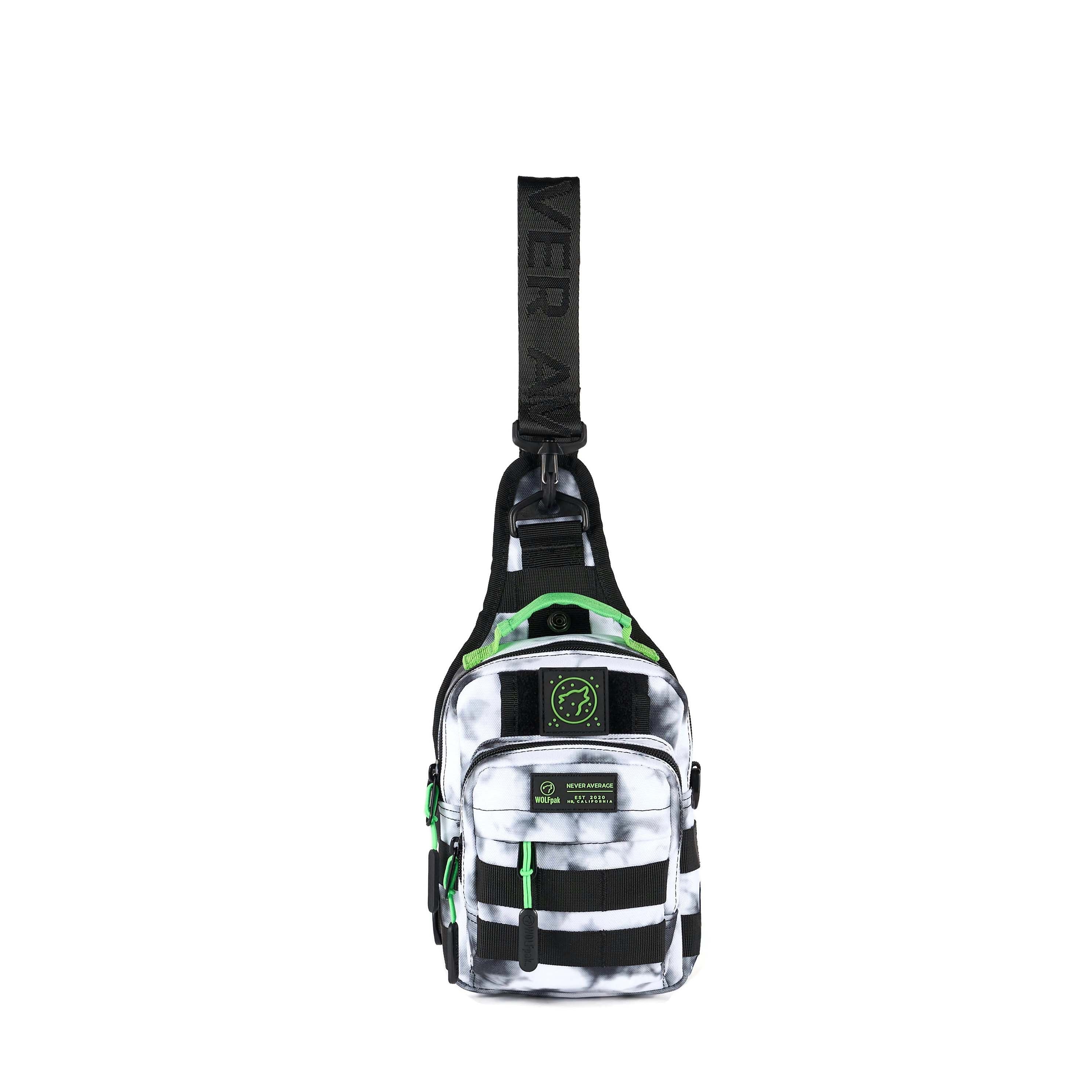 4L Mini Tactical Sling Bag Graffiti Green