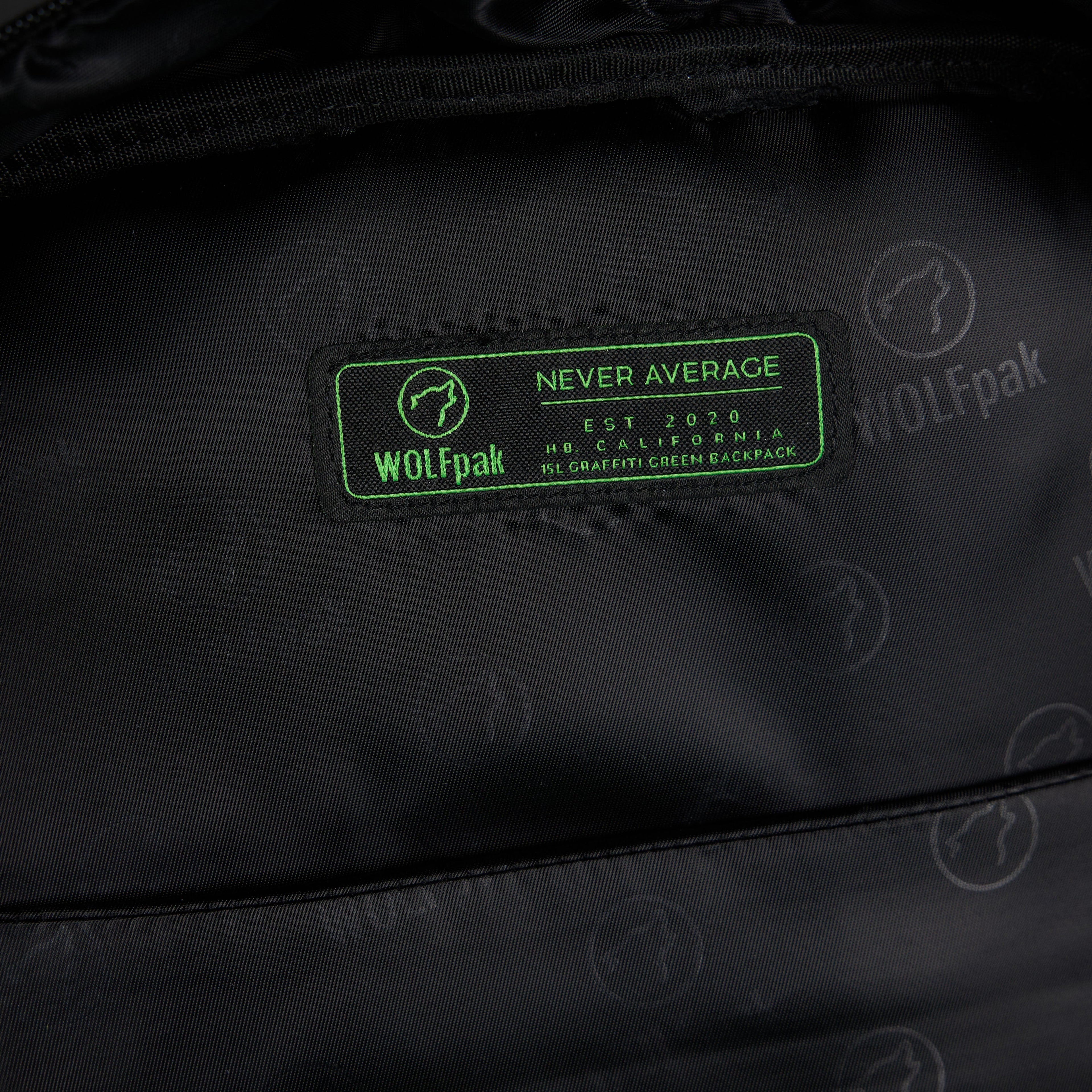 15L Tactical Backpack Graffiti Green