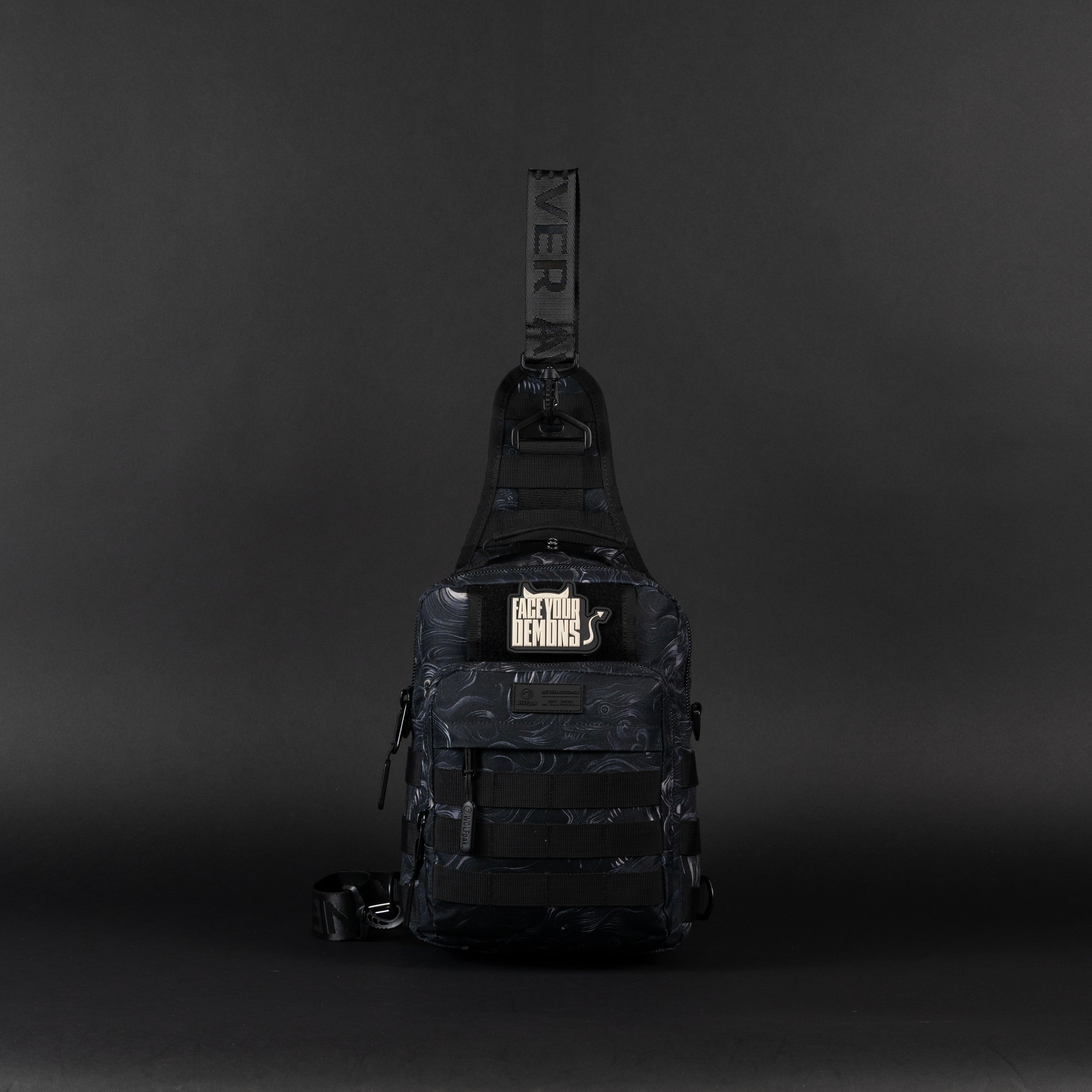 9L Tactical Sling Bag Face Your Demons