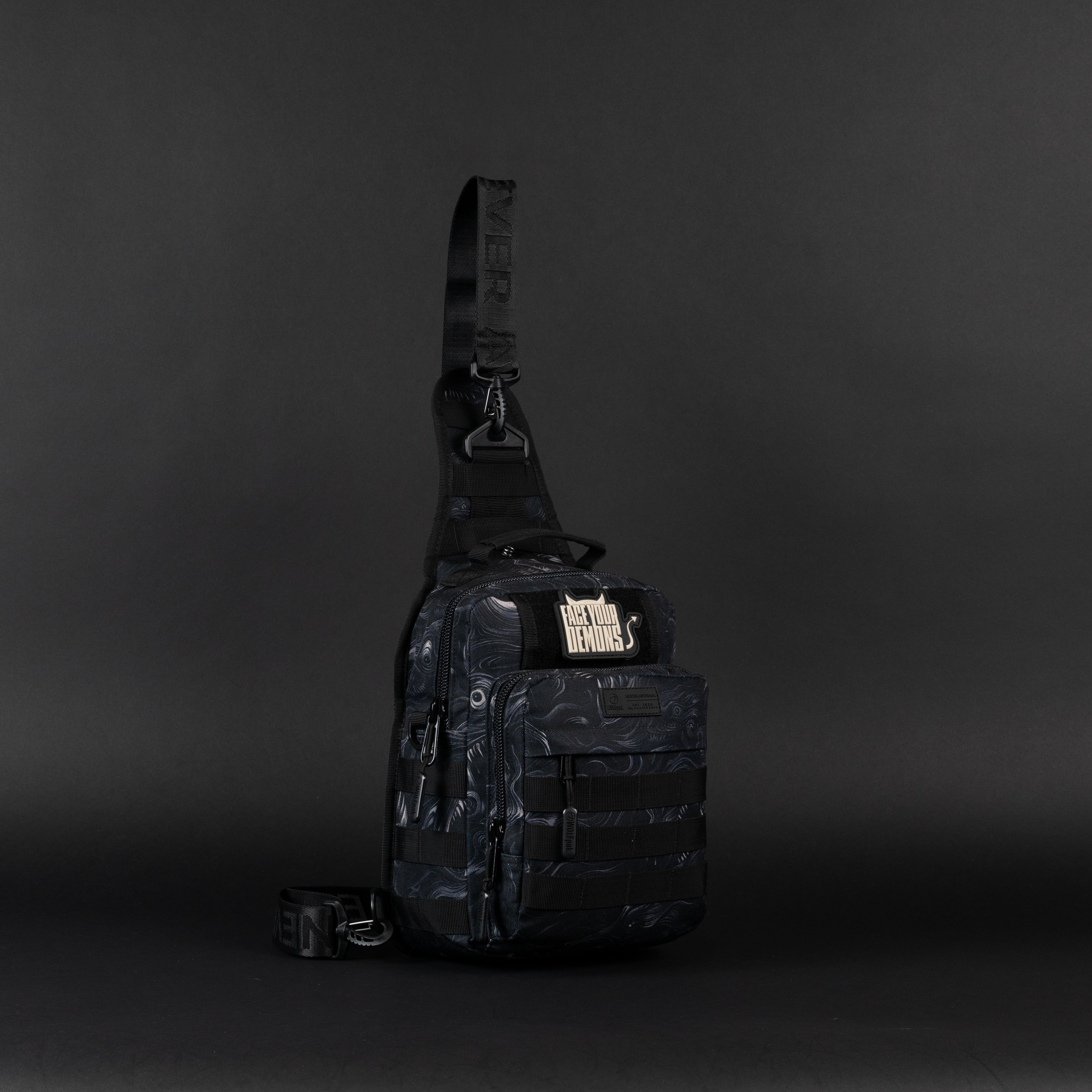 9L Tactical Sling Bag Face Your Demons