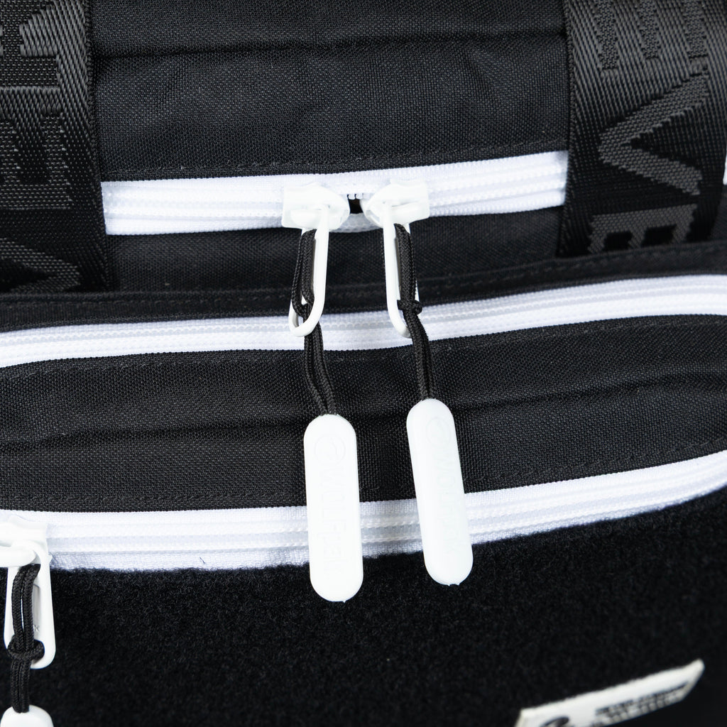 9L Alpha Black with White Accents Mini Tactical Lunch Box
