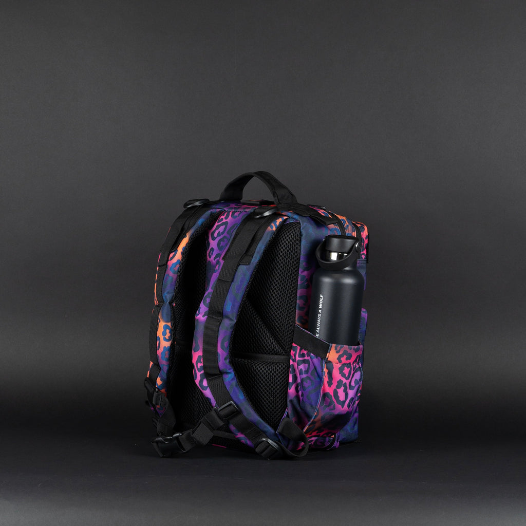 15L Backpack Neon Leopard