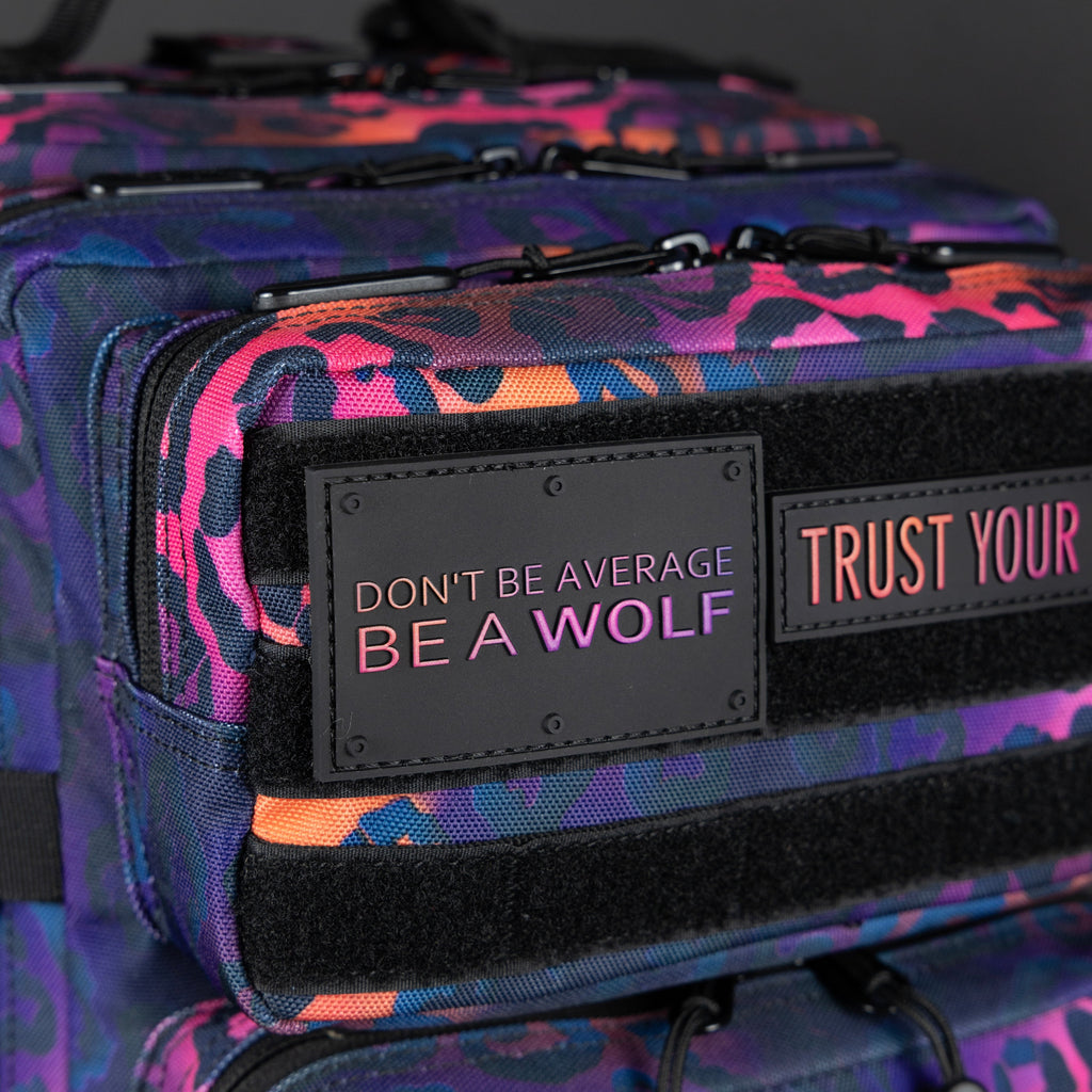 25L Backpack Neon Leopard