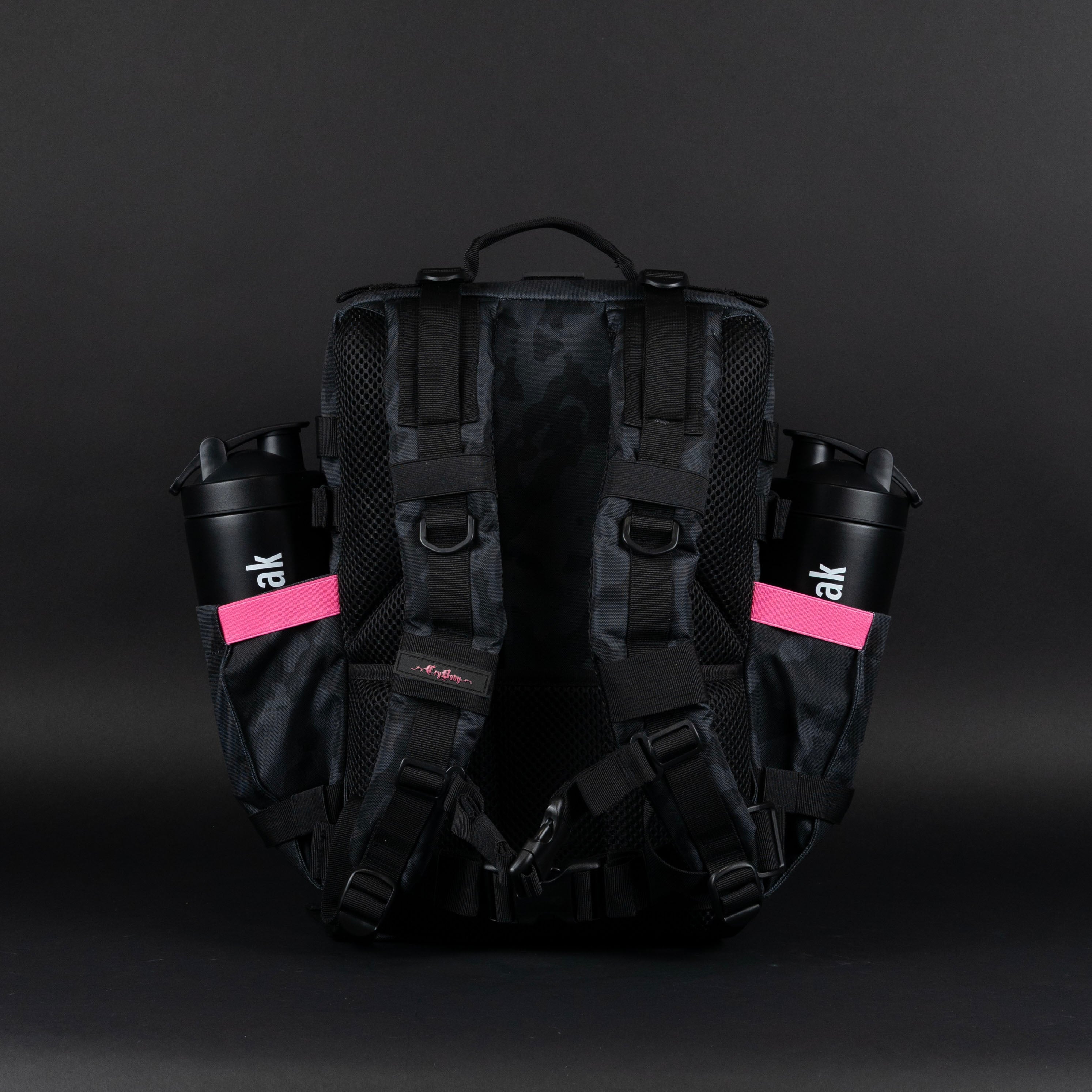 35L Backpack Black Hearts