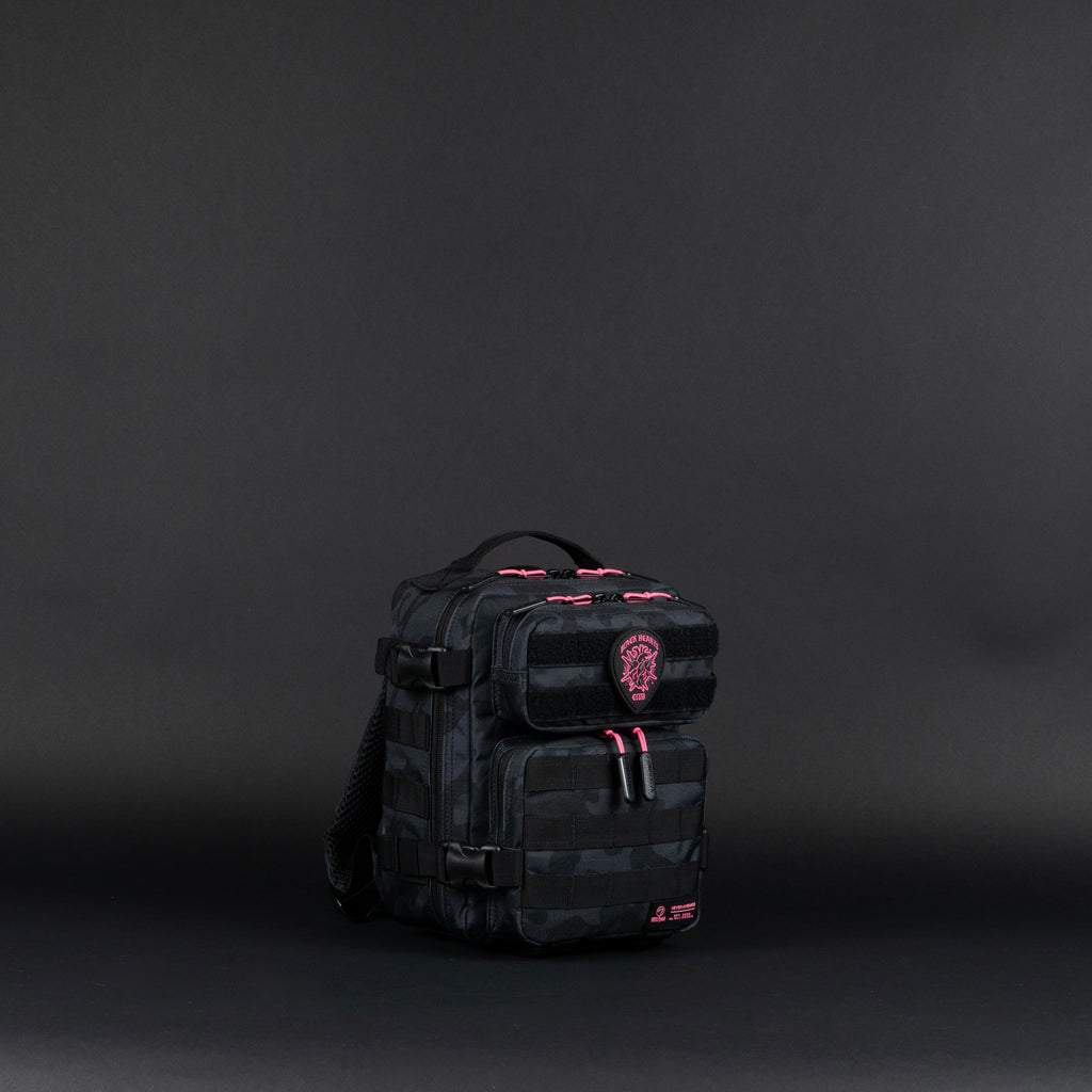 9L Backpack Mini Black Hearts