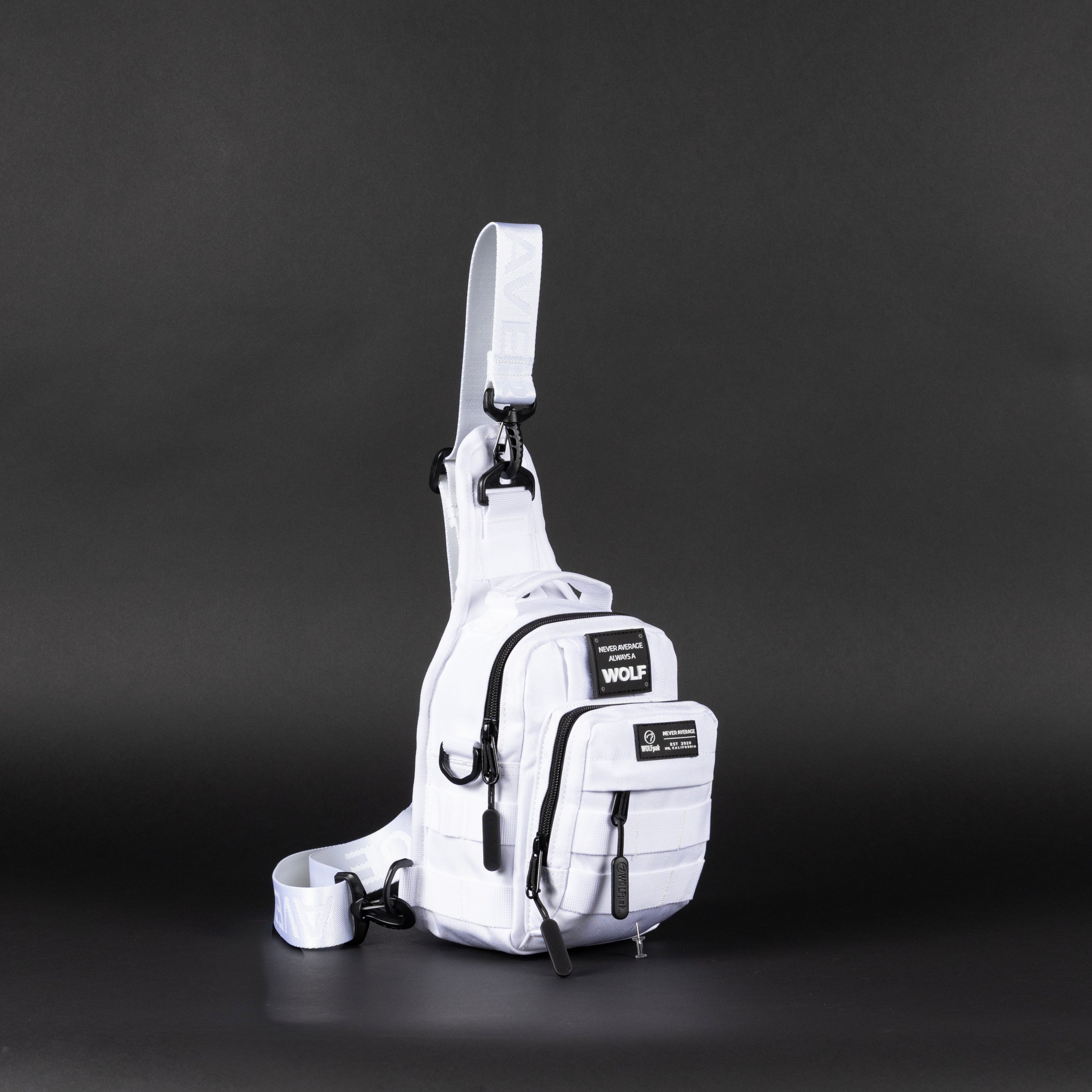 4L Mini Tactical Sling Bag Polar White
