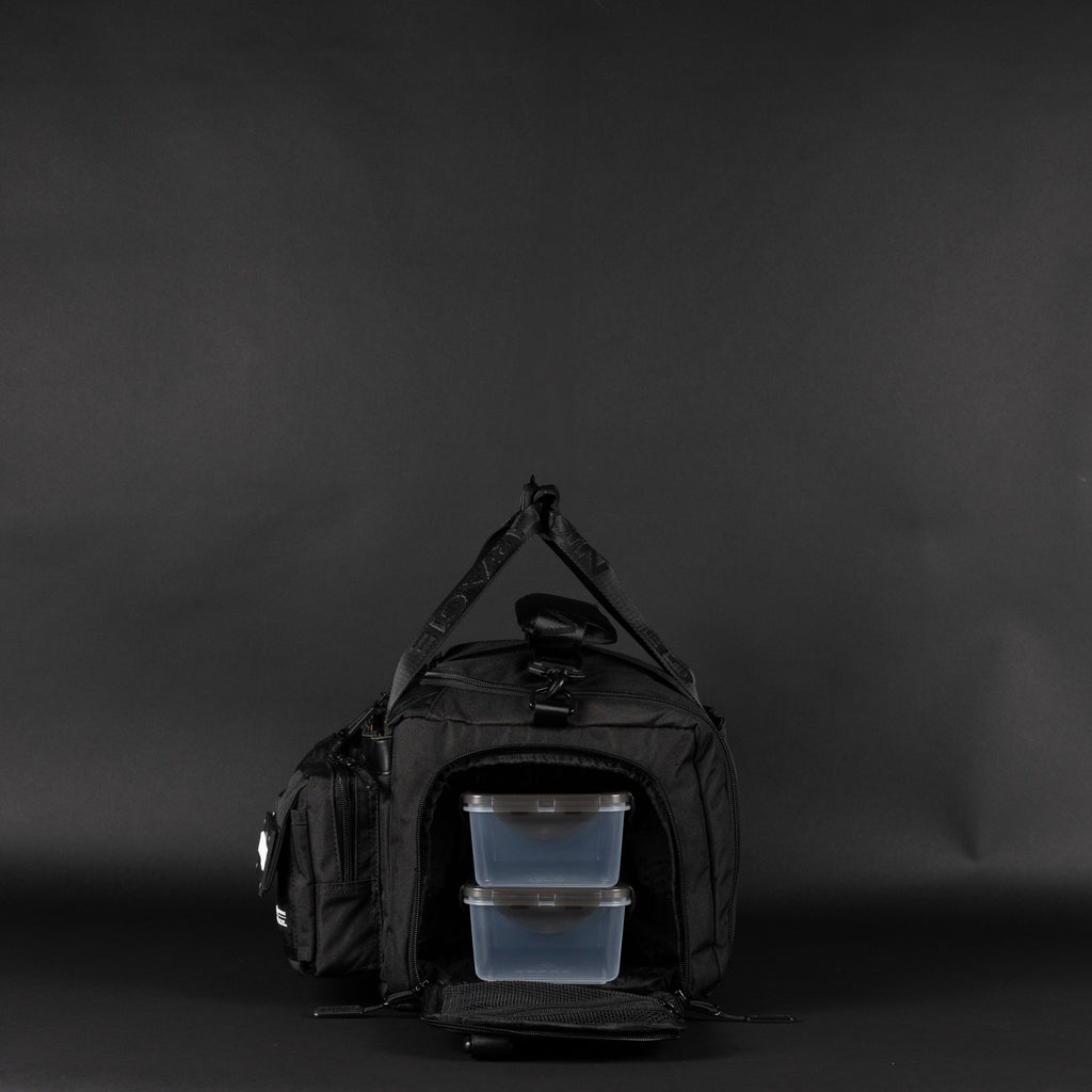 30L Perfect Meal Management Duffle Bag Alpha Black