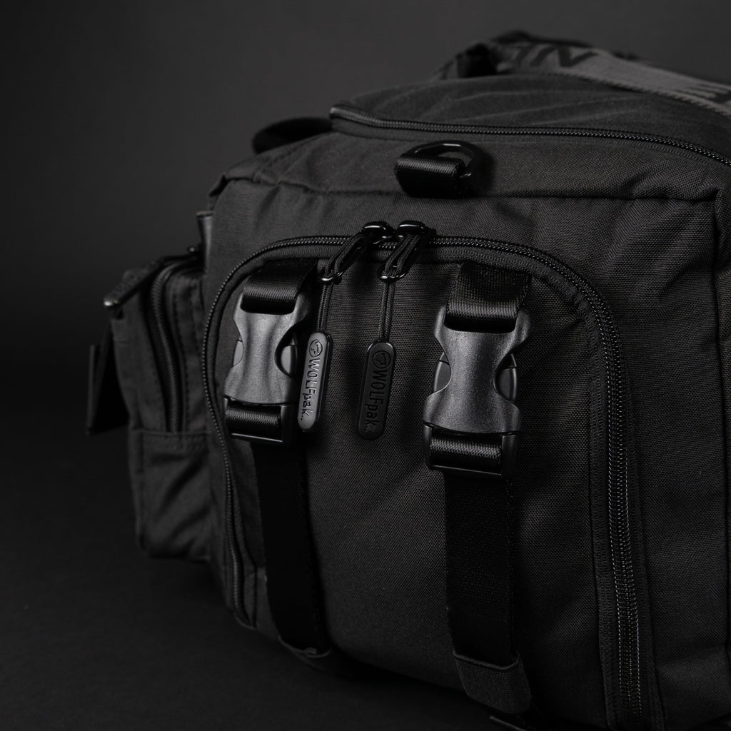 30L Perfect Meal Management Duffle Bag Alpha Black