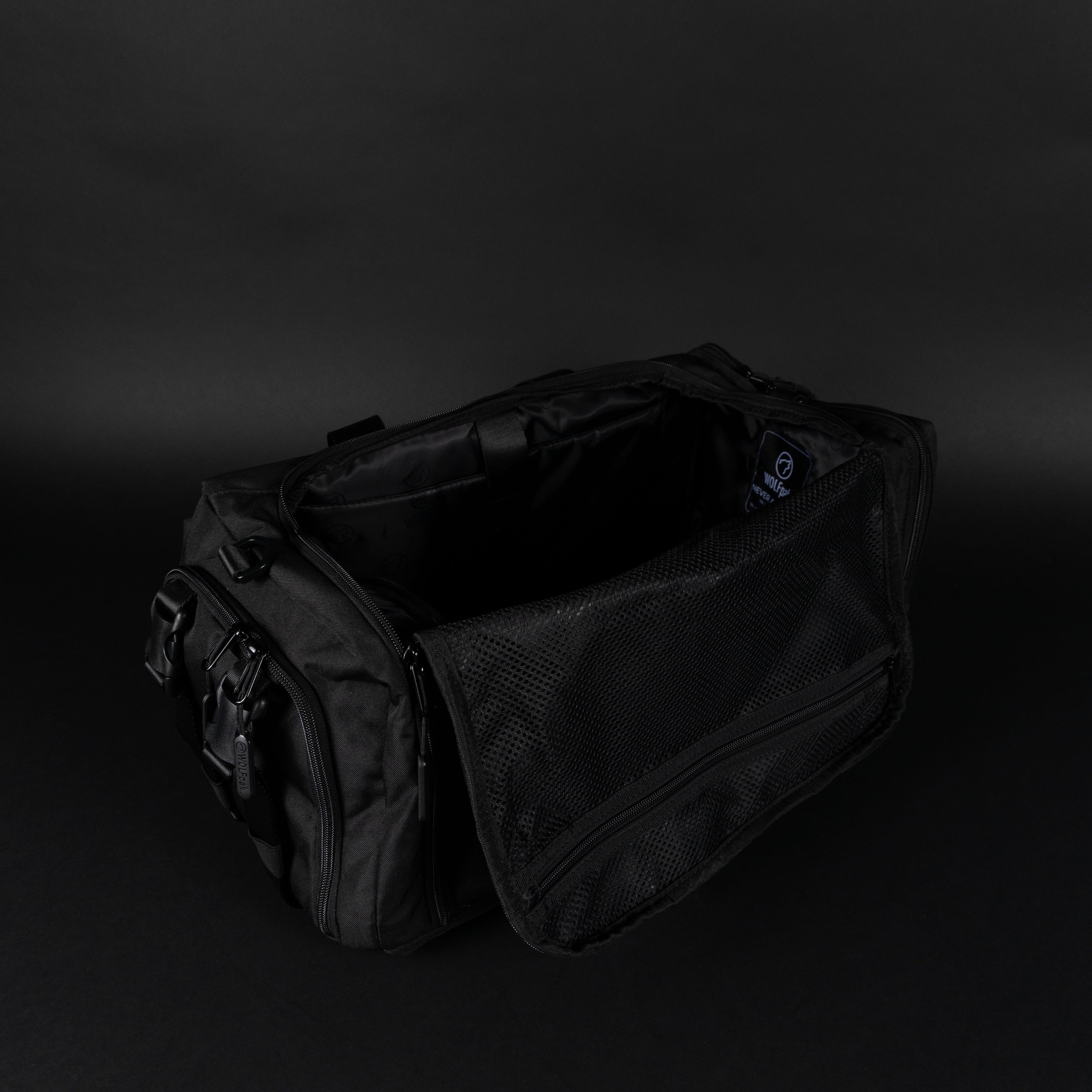 30L Perfect Meal Management Duffle Bag Alpha Black