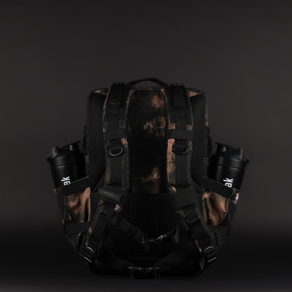 45L Backpack Black Steampunk