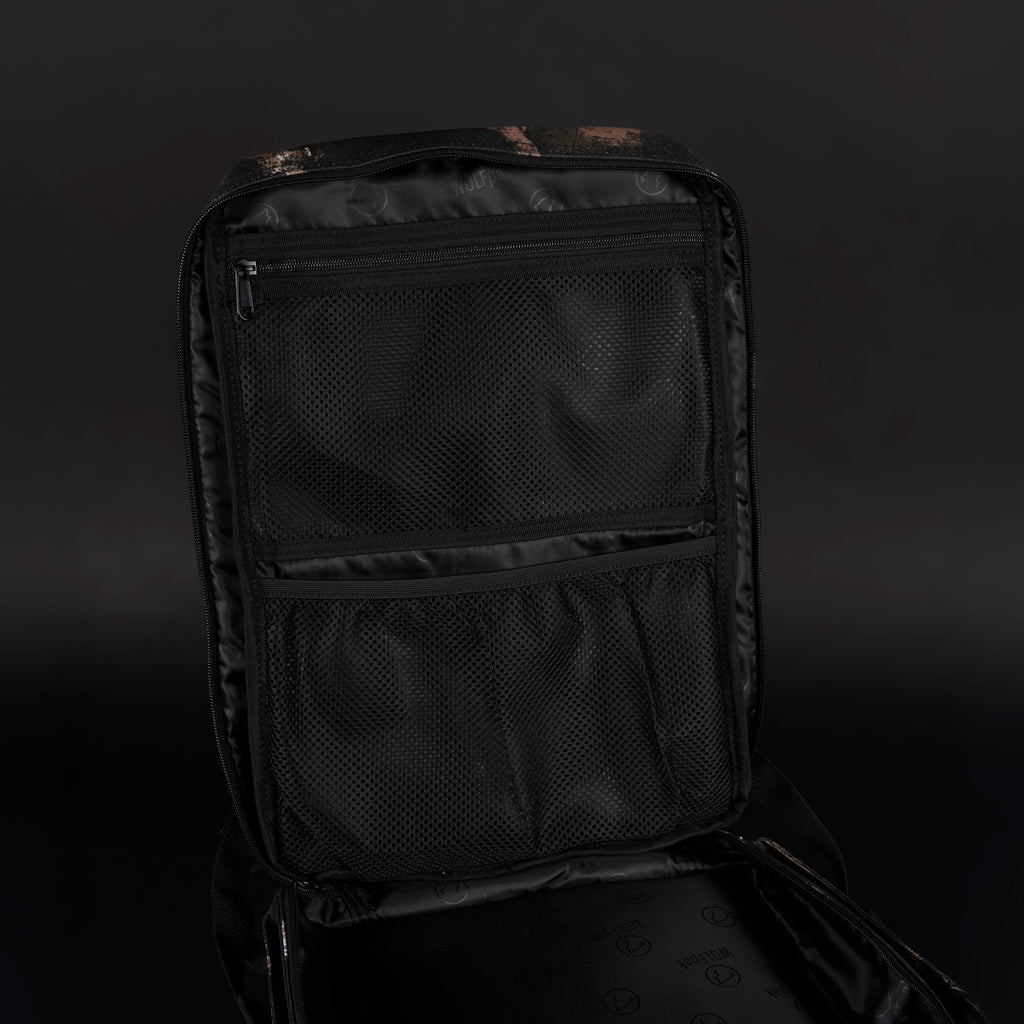 45L Backpack Black Steampunk