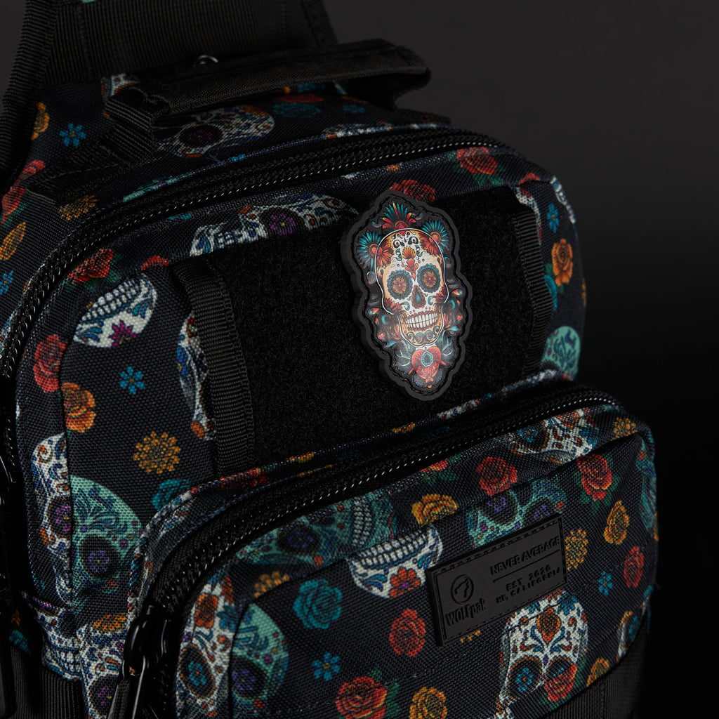 9L Tactical Sling Bag Día de Los Muertos