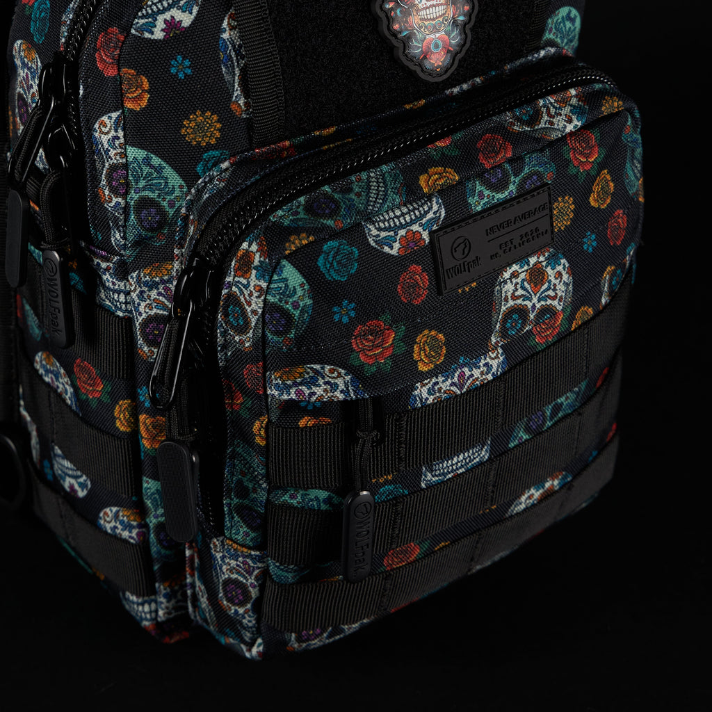 9L Tactical Sling Bag Día de Los Muertos