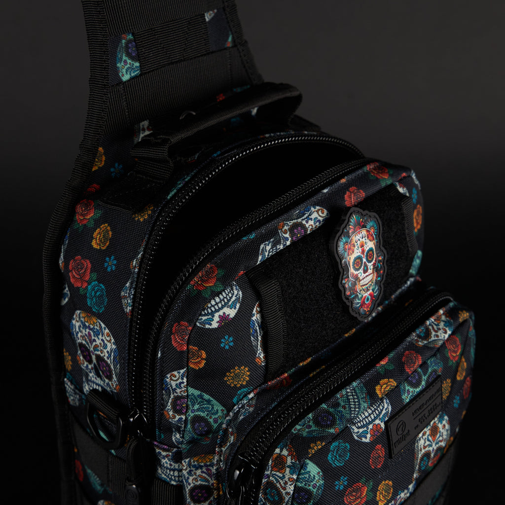 9L Tactical Sling Bag Día de Los Muertos