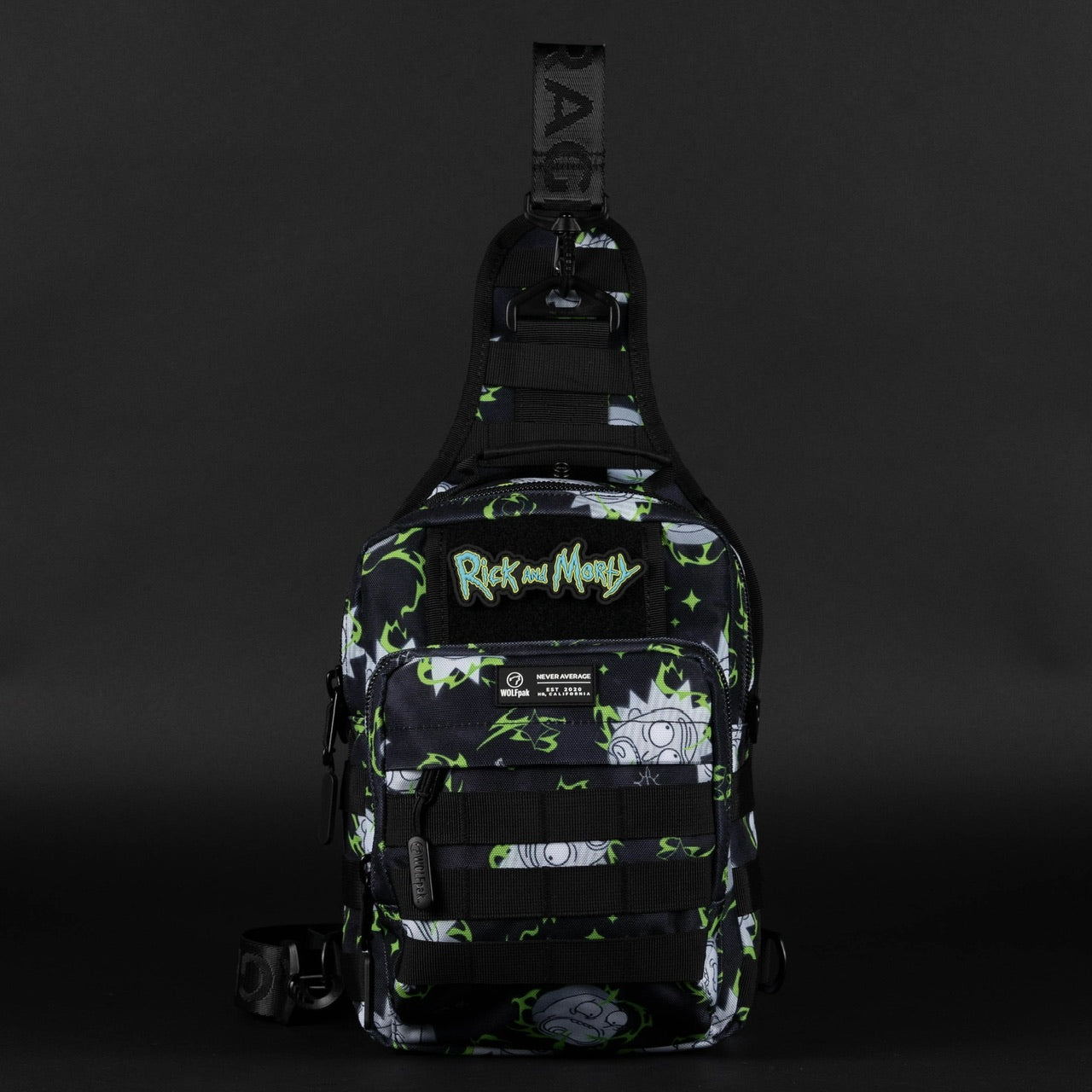 9L Tactical Sling Bag Rick and Morty