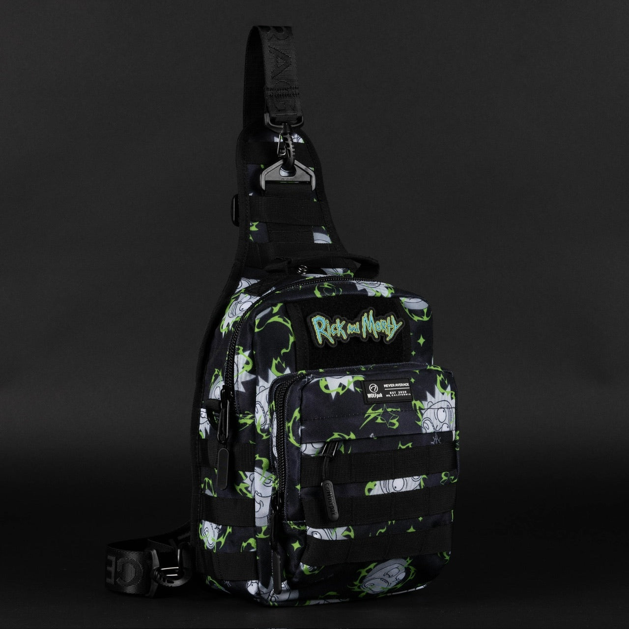 9L Tactical Sling Bag Rick and Morty