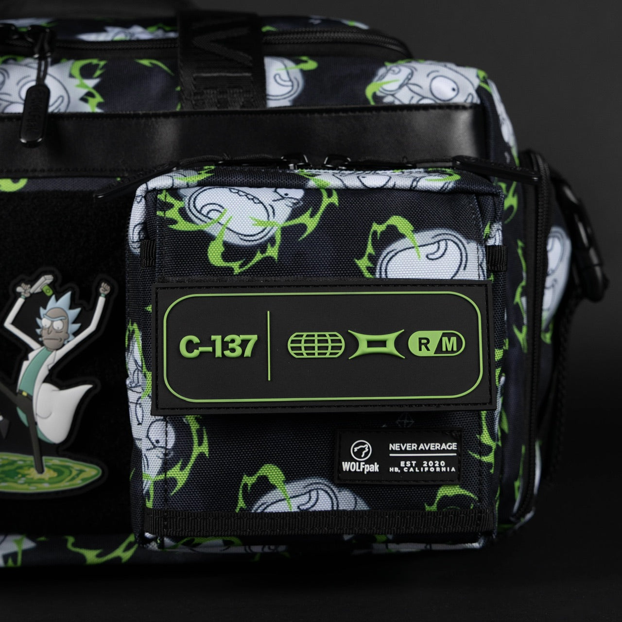 30L Perfect Duffle Bag Rick and Morty