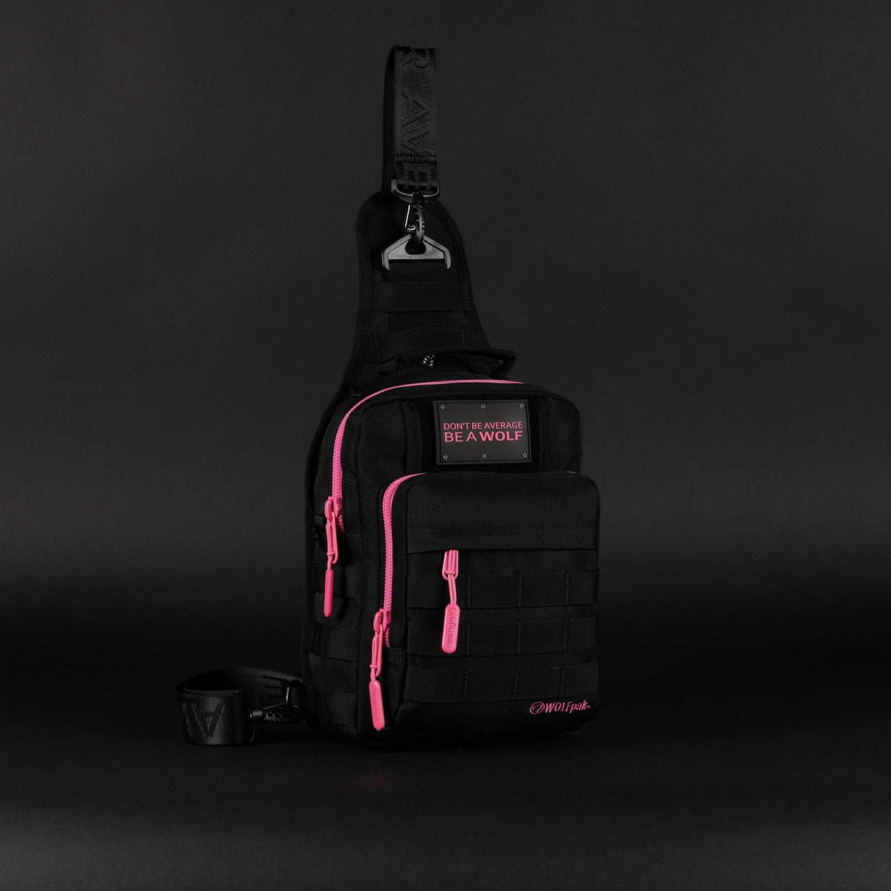 9L Tactical Sling Bag Neon Pink
