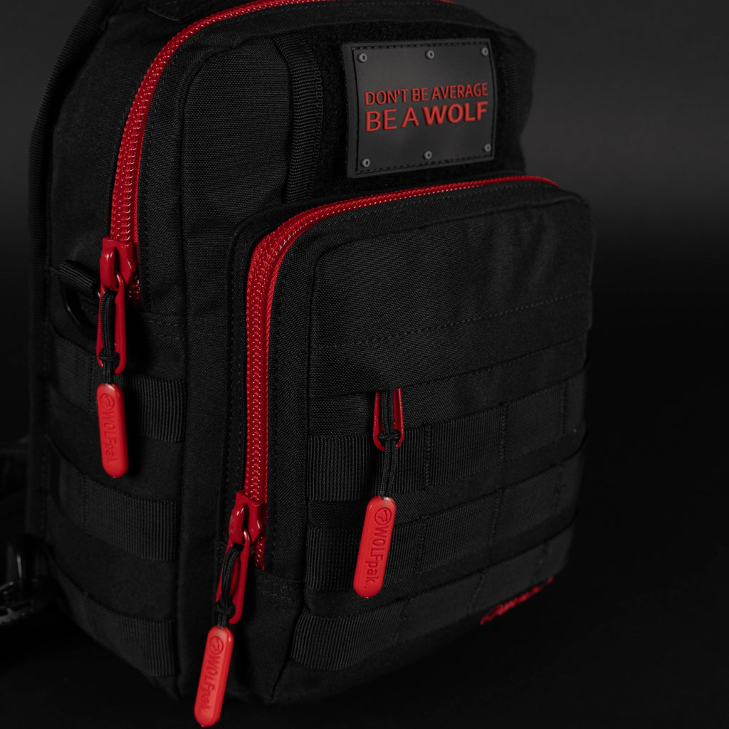 9L Tactical Sling Bag Red Wolf