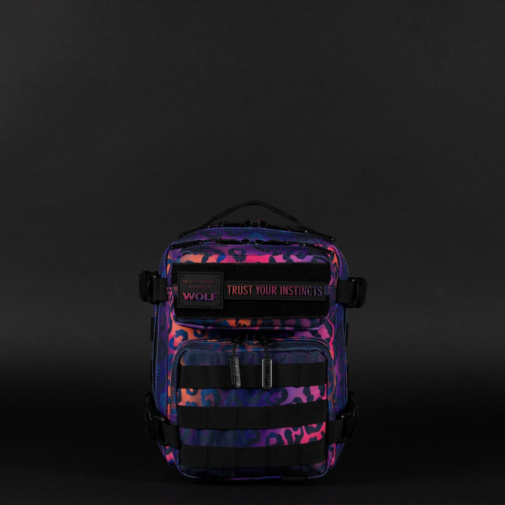9L Backpack Mini Neon Leopard