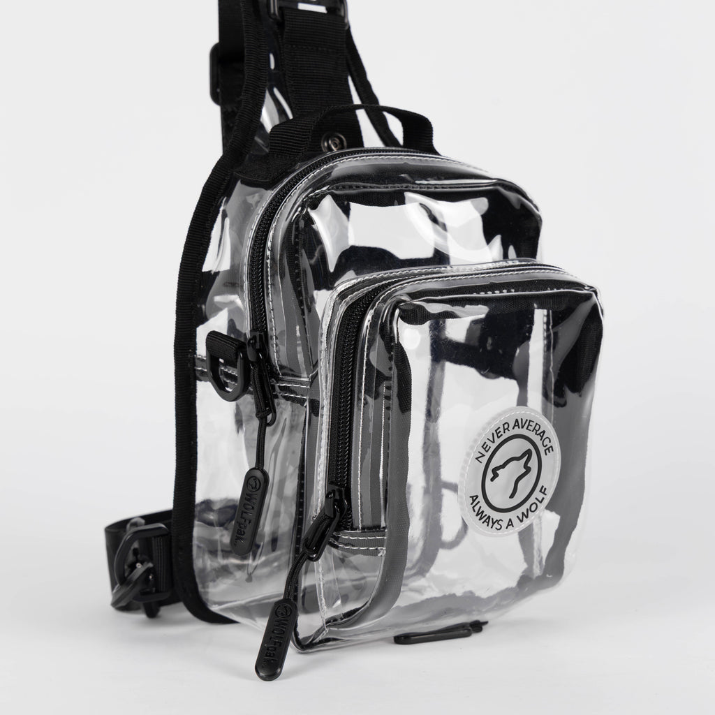 4L Mini Tactical Sling Bag Clear