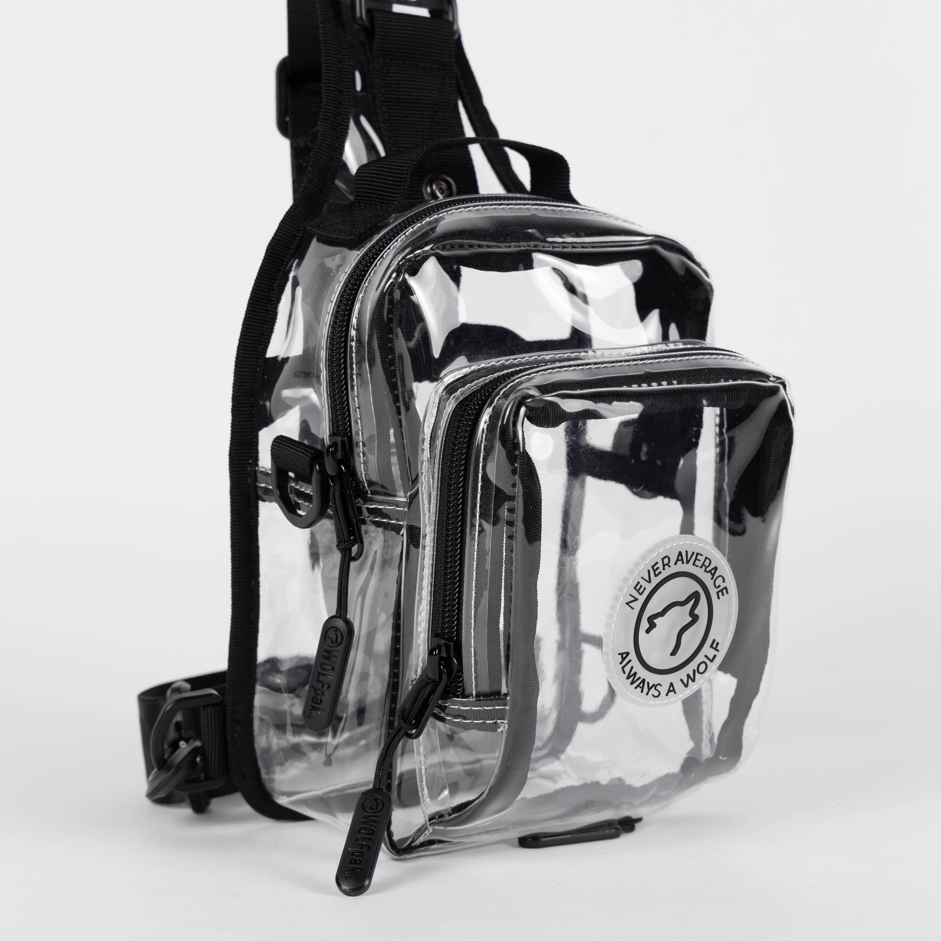 4L Mini Tactical Sling Bag Clear