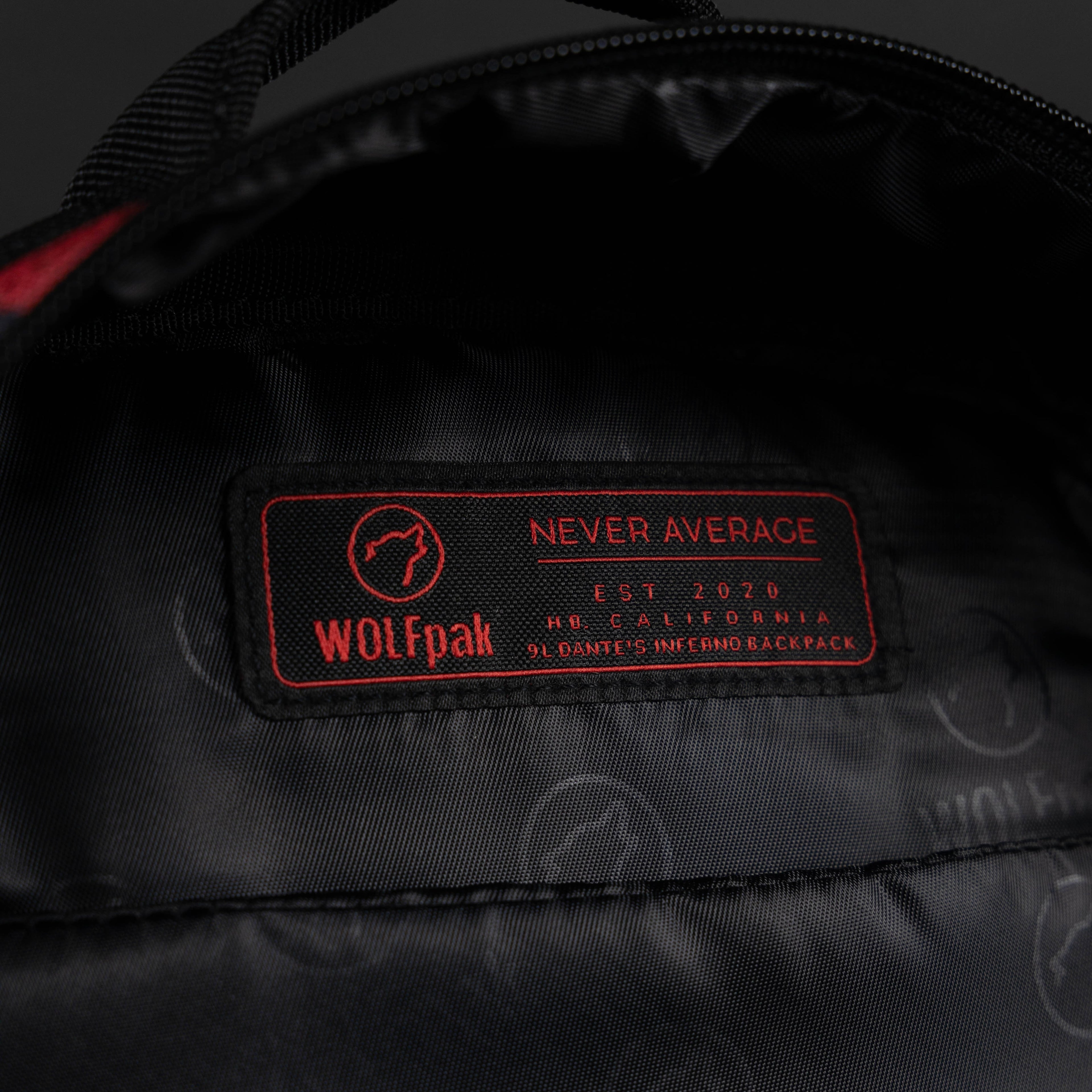 9L Backpack Mini Dante's Inferno